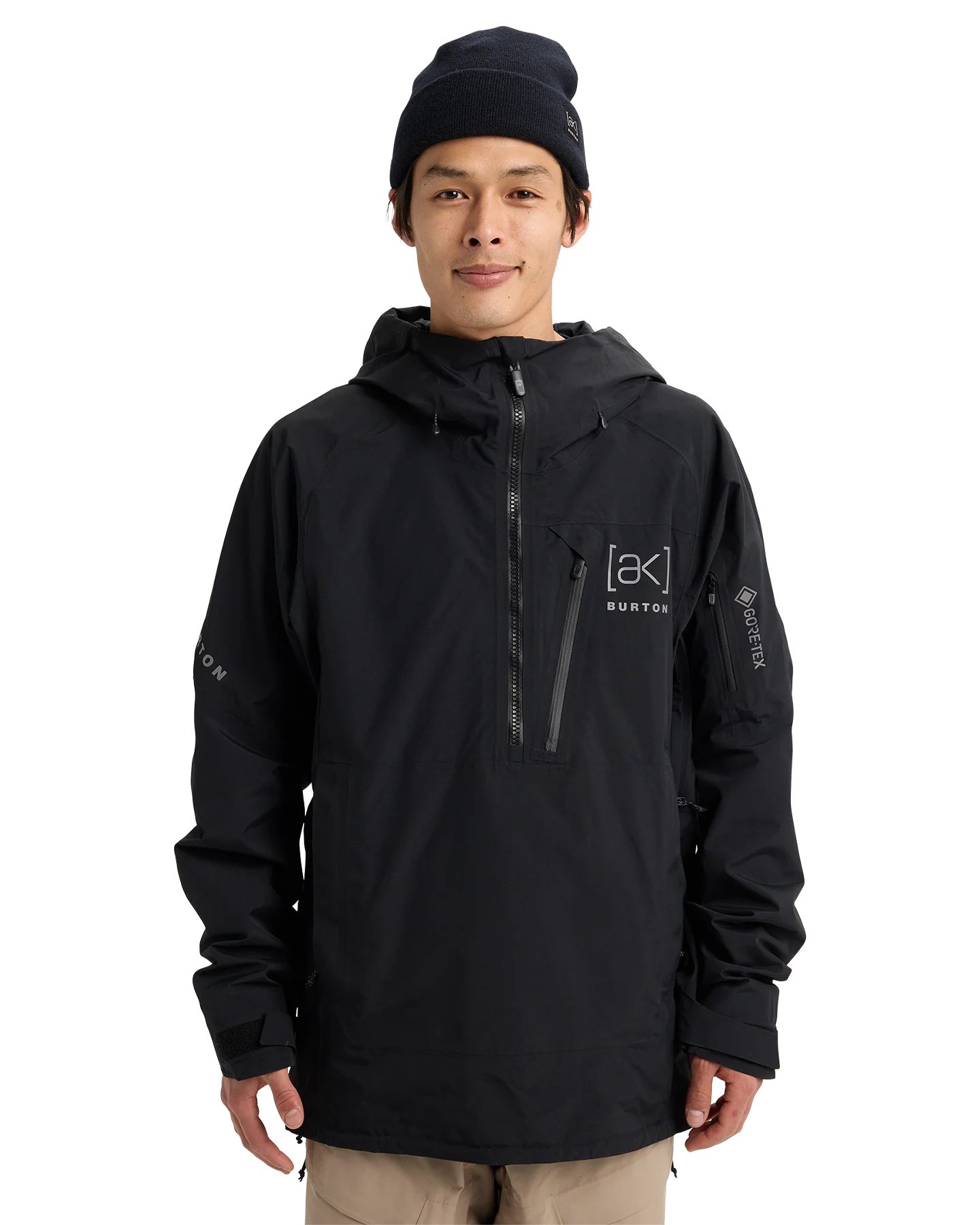 Burton Men's [ak]® Velocity GORE-TEX® 2L Snow Anorak - True Black - Image 4