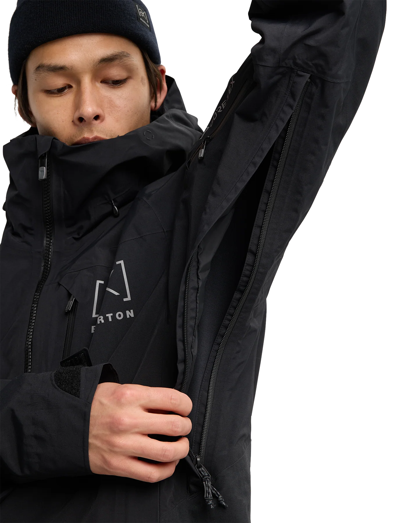 Burton Men's [ak]® Velocity GORE-TEX® 2L Snow Anorak - True Black - Image 8