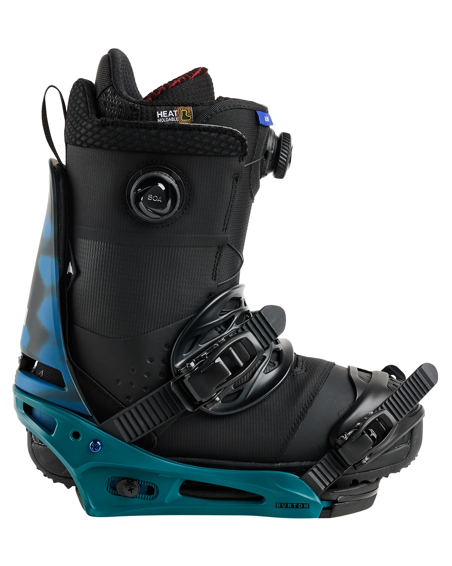 Burton Men's Cartel Re:Flex Snowboard Bindings - Evergreen Shatter - Image 5
