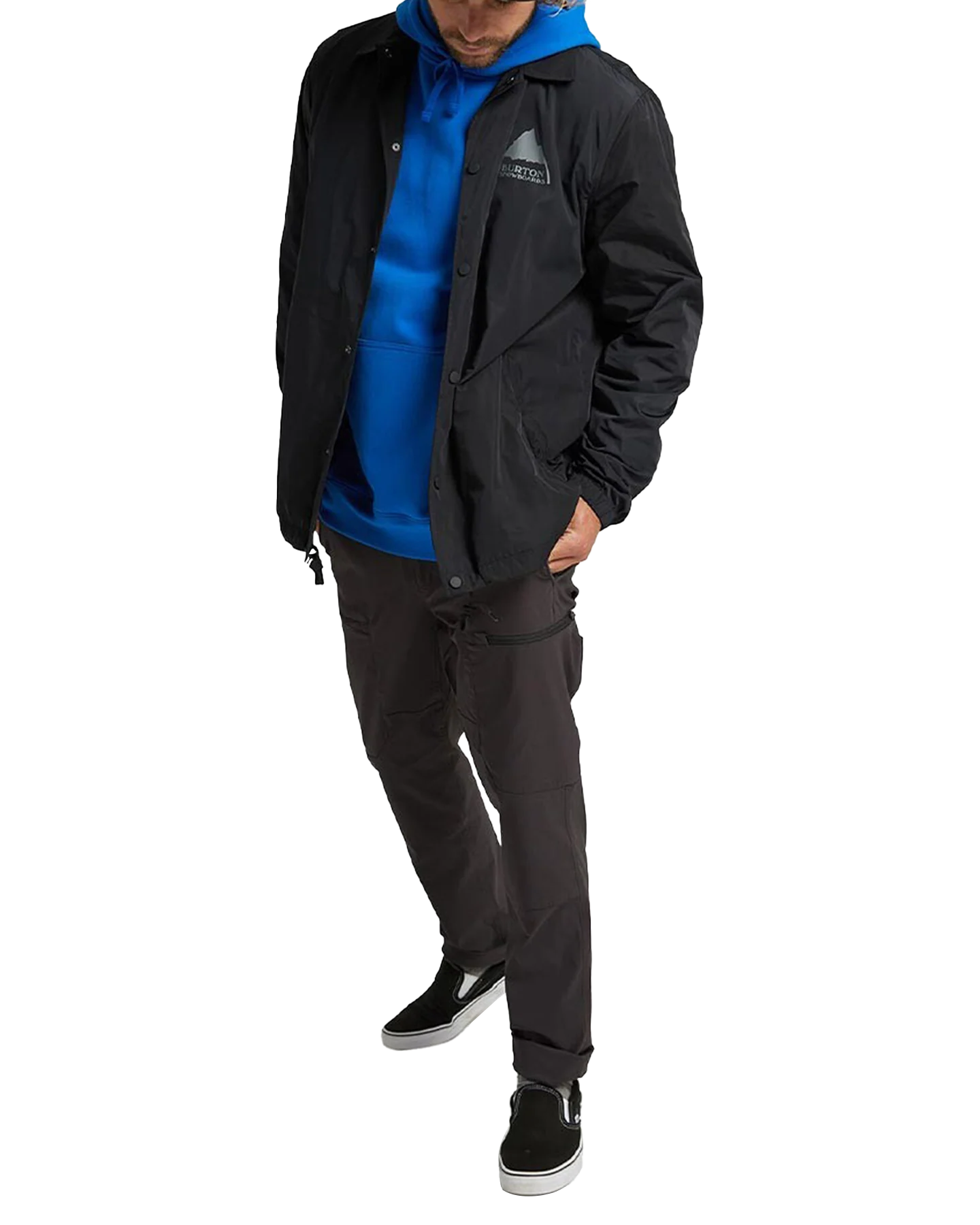 Burton Men's Coaches Jacket - True Black - Image 2