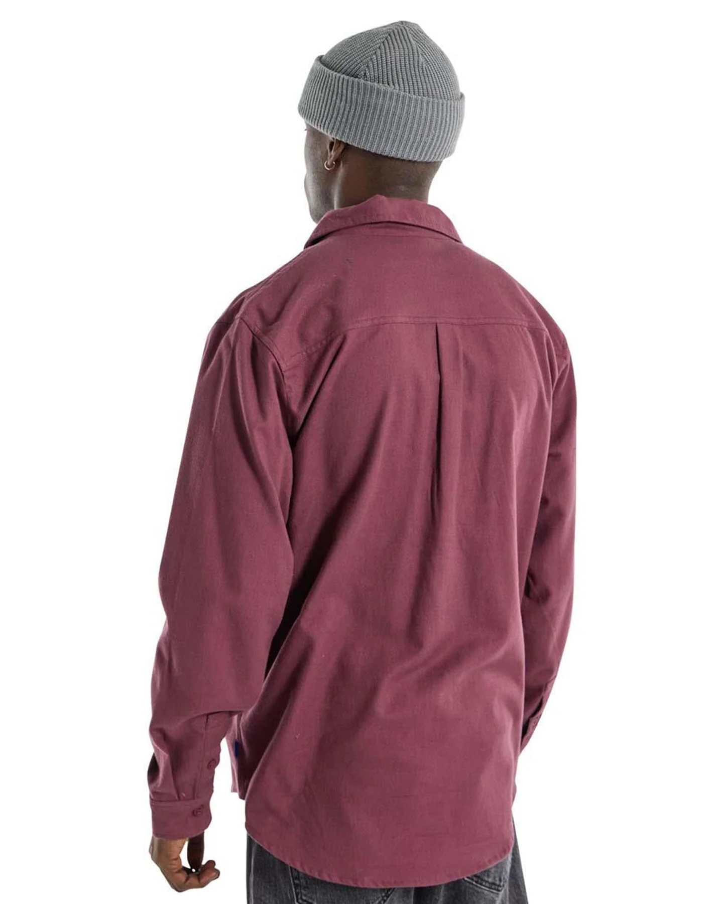 Burton Men's Favorite Long Sleeve Flannel - Almandine - Image 3