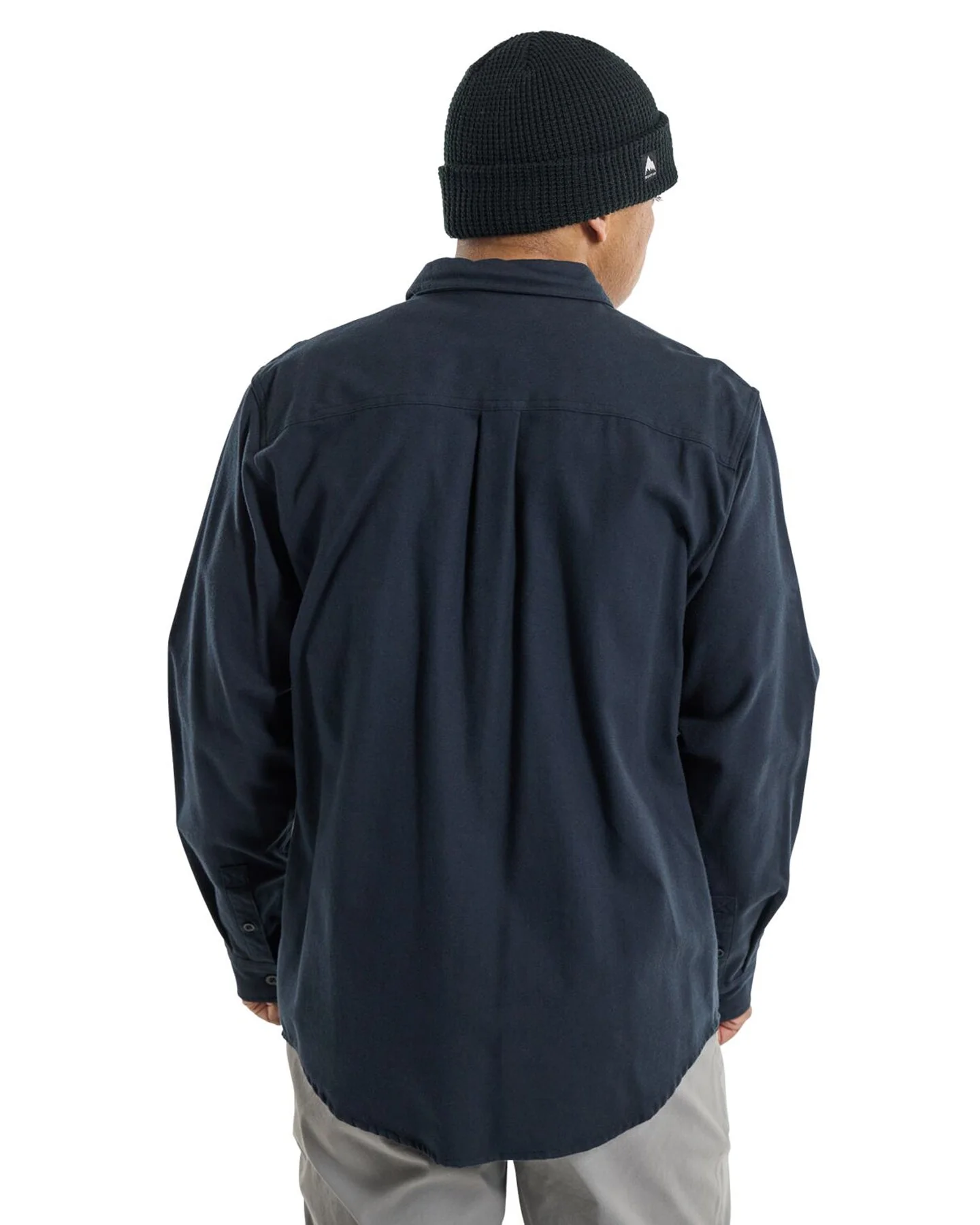 Burton Men's Favorite Long Sleeve Flannel - True Black - Image 3