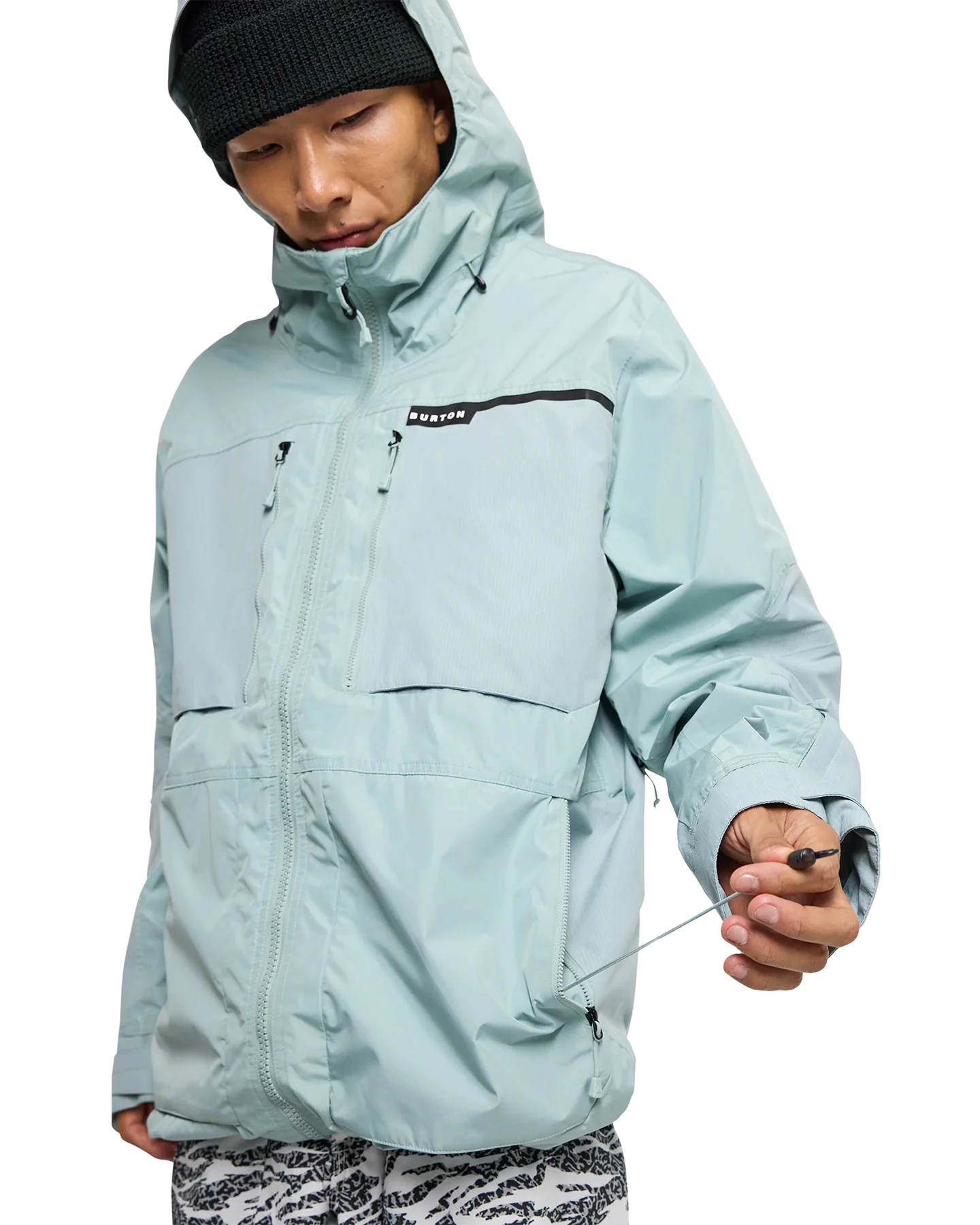 Burton Men's Frostner 2L Snow Jacket - Petrol Green - Image 6