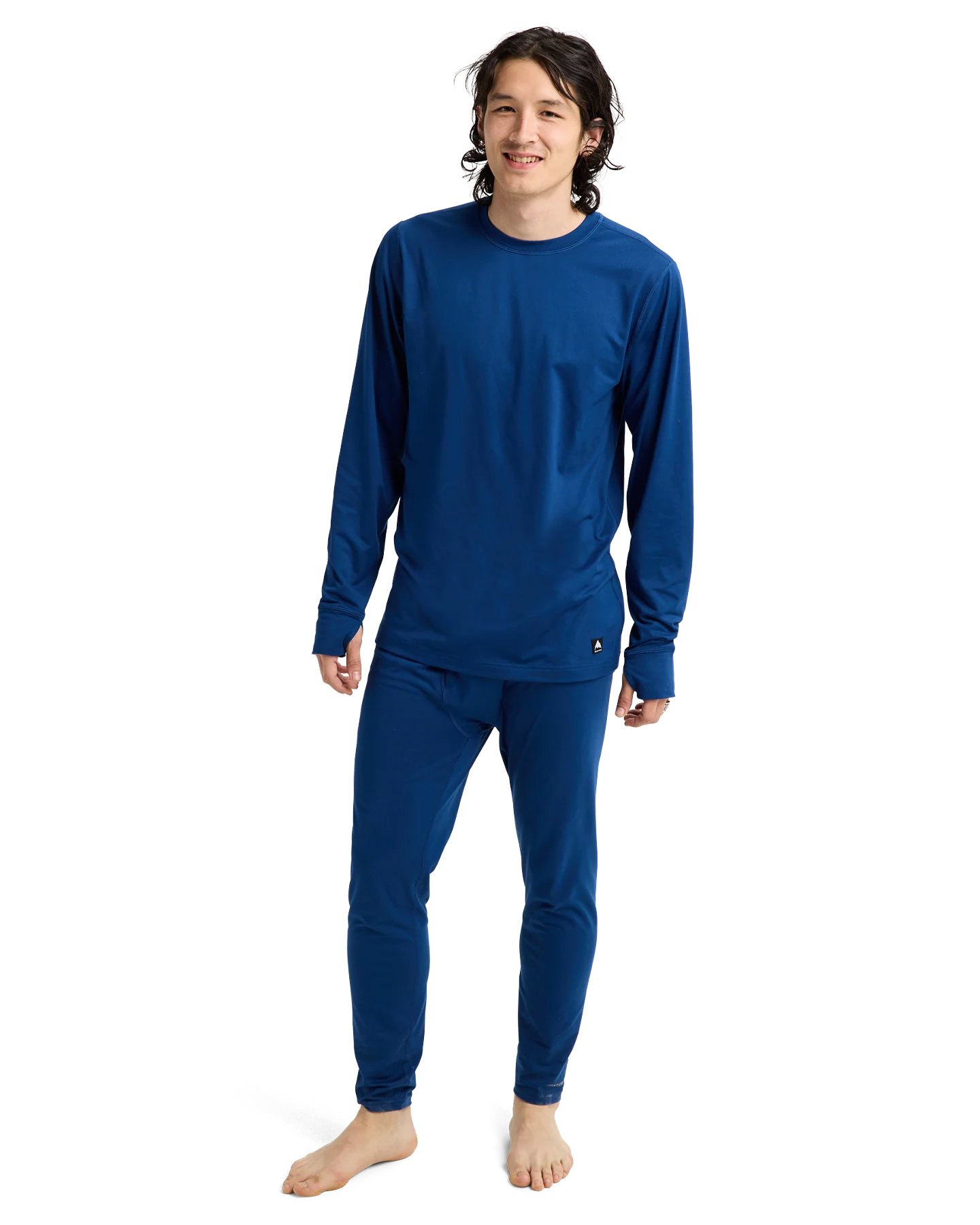 Burton Men's Midweight Base Layer Crewneck - Nightfall - Image 2