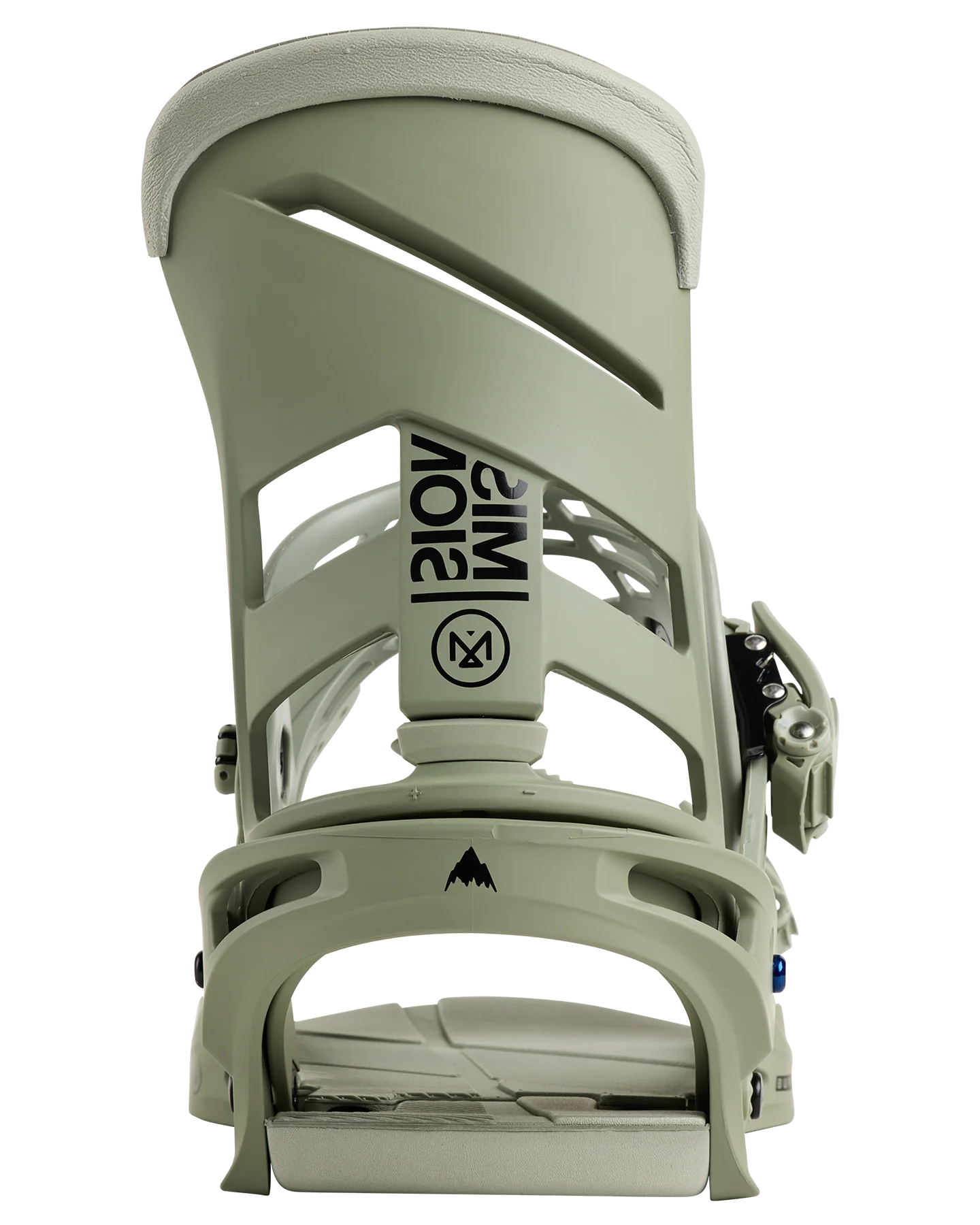 Burton Men's Mission Re:Flex Snowboard Bindings - Talc Green - Image 3
