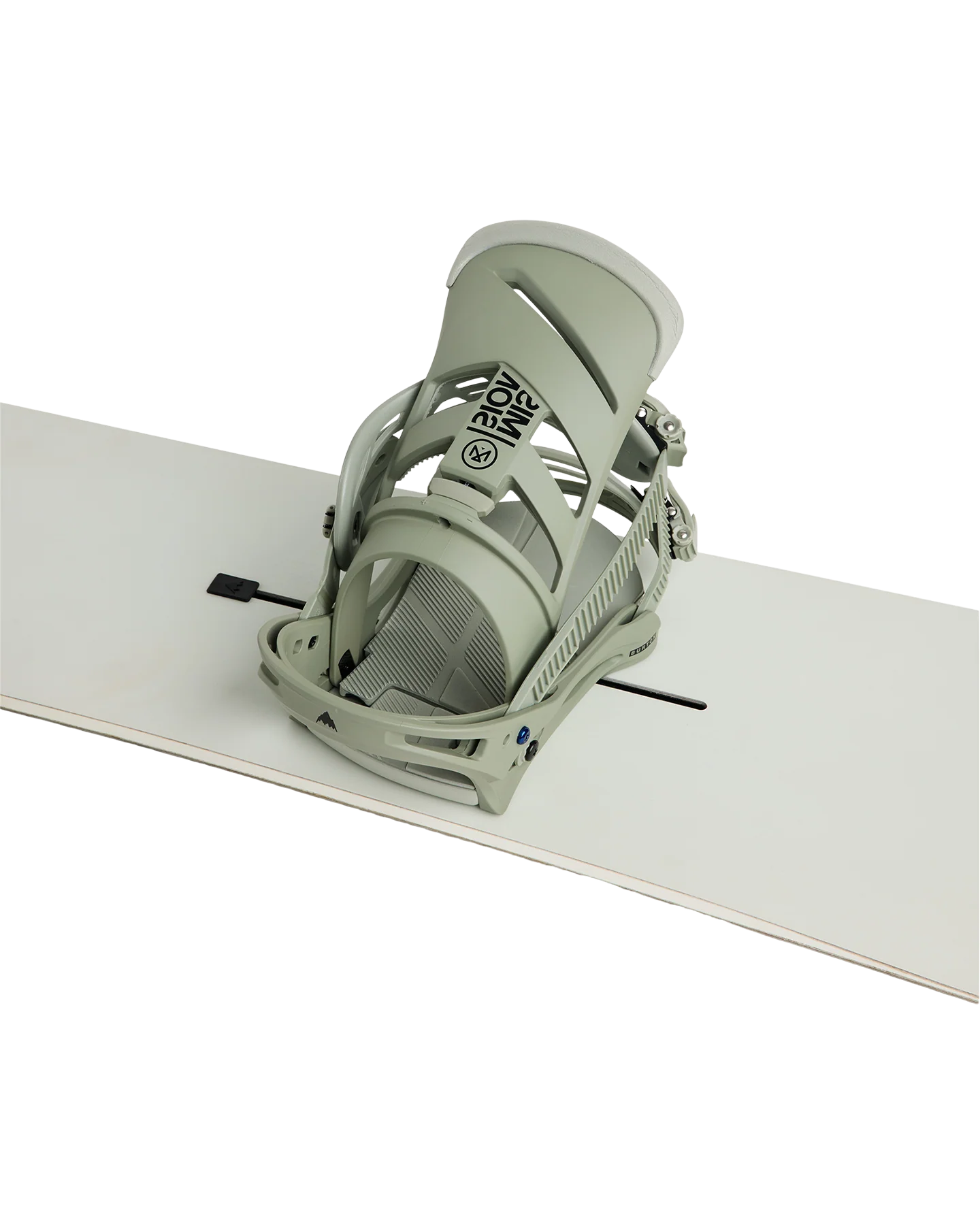 Burton Men's Mission Re:Flex Snowboard Bindings - Talc Green - Image 6