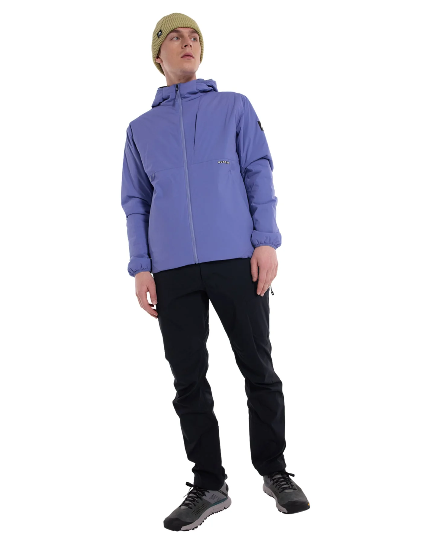 Burton Men's Multipath Hooded Insulated Jacket - Slate Blue - Image 3
