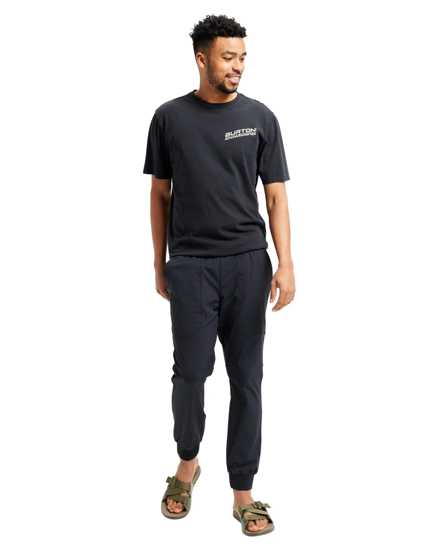 Burton Men's Multipath Jogger Pants - True Black - Image 5