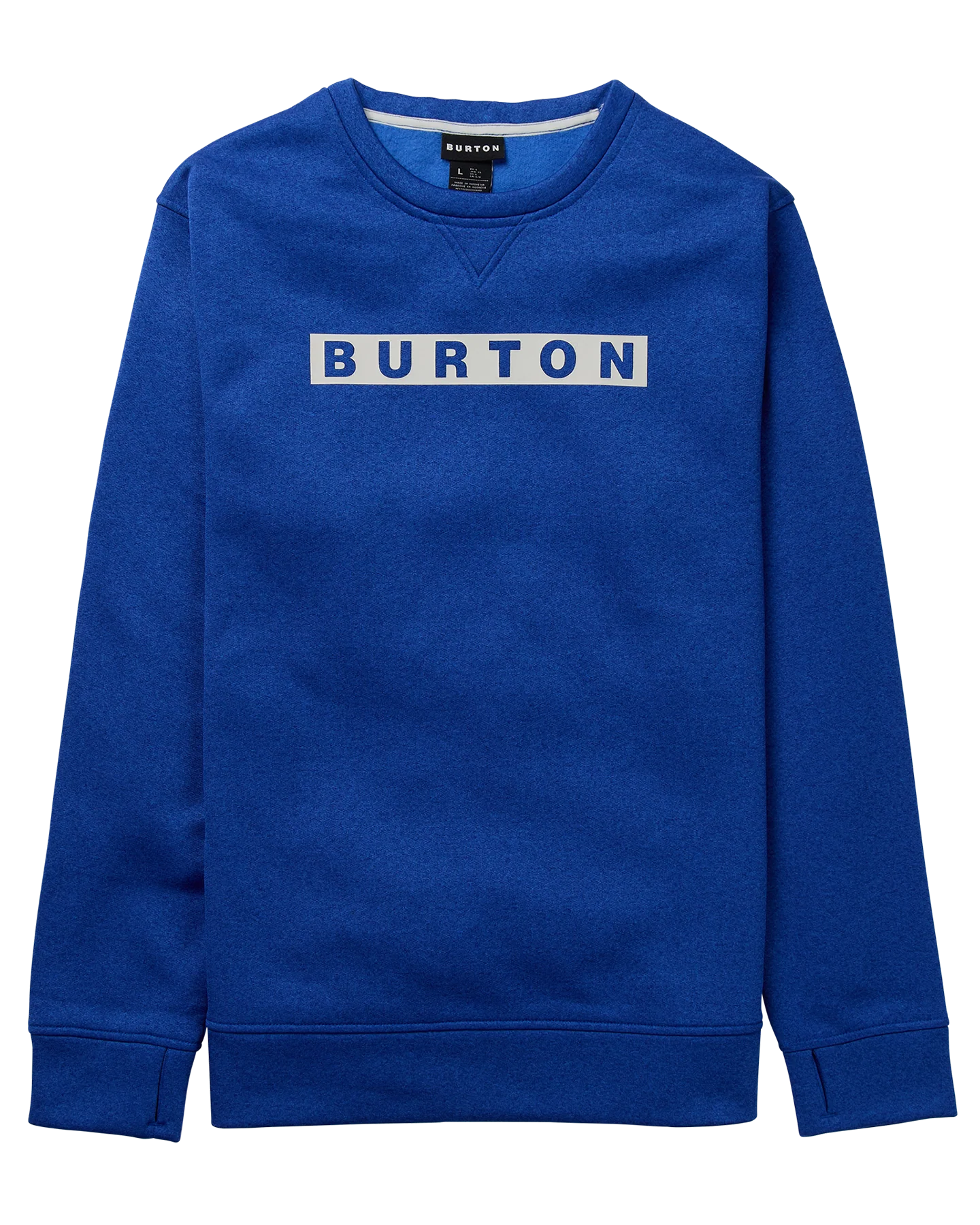 Burton Men's Oak Pullover Crewneck - Jake Blue Heather