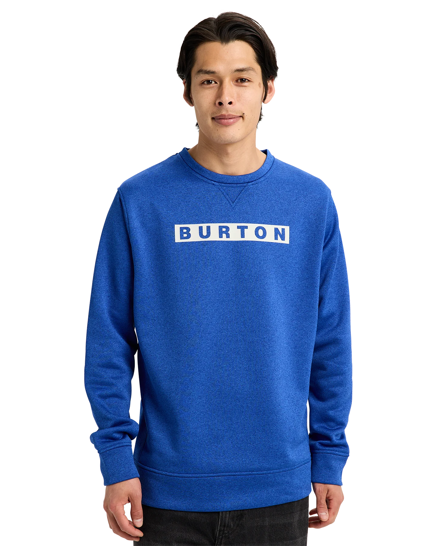 Burton Men's Oak Pullover Crewneck - Jake Blue Heather - Image 3