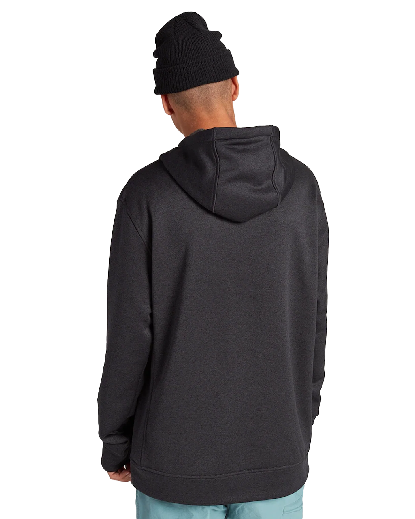 Burton Men's Oak Pullover Hoodie - True Black Heather - Image 3