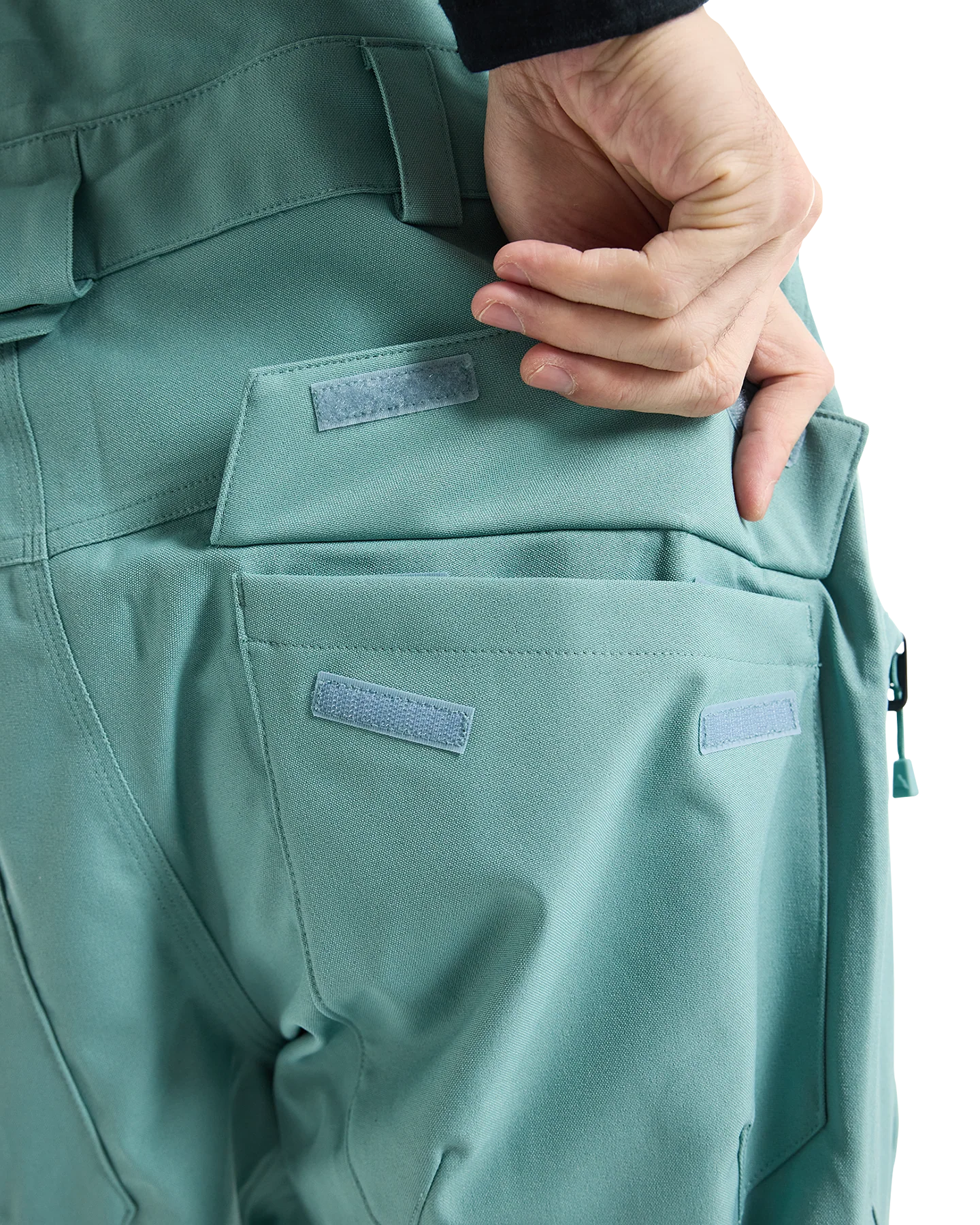 Burton Men's Reserve 2L Bib Pants - Rock Lichen - Image 8