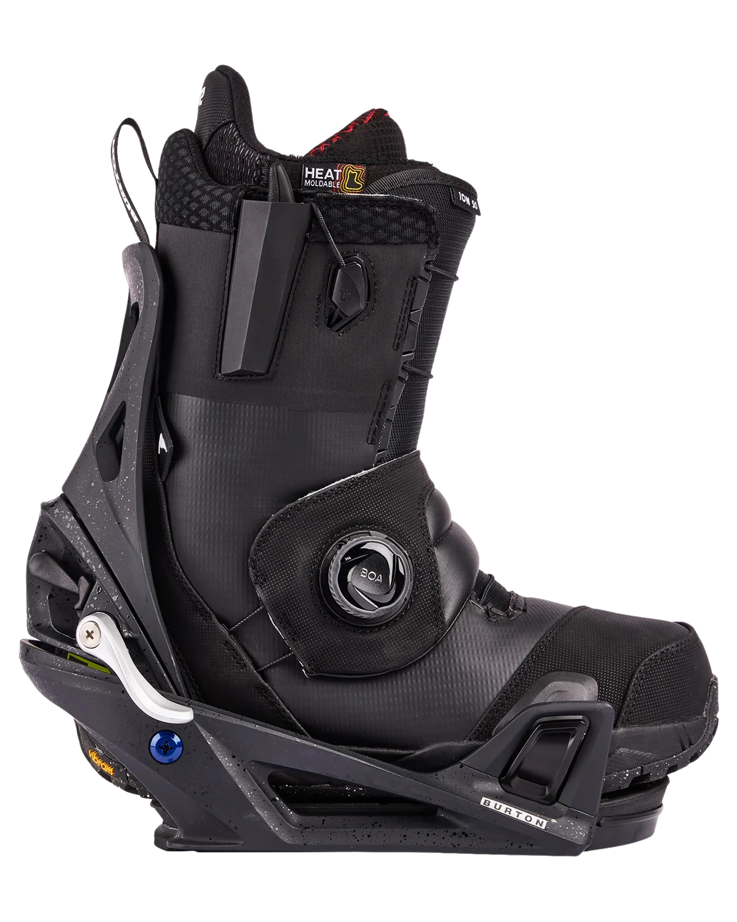 Burton Men's Step On® X Re:Flex Snowboard Bindings - Black - Image 5