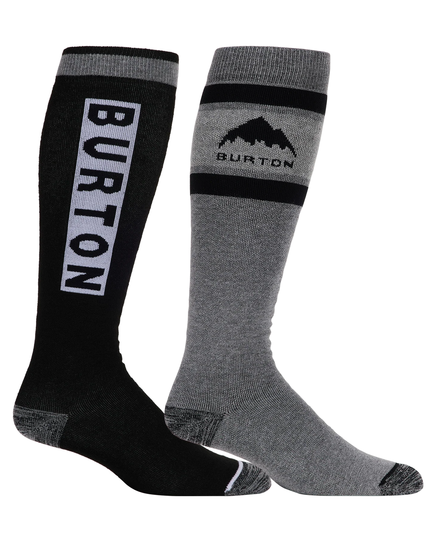 Burton Men's Weekend Midweight Socks (2 Pack) - True Black