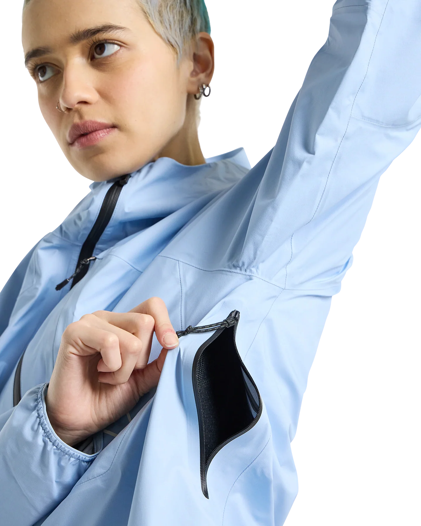 Burton Women's [ak]® GORE-TEX® 3L Minimalist Anorak Rain Jacket - Moonrise - Image 6