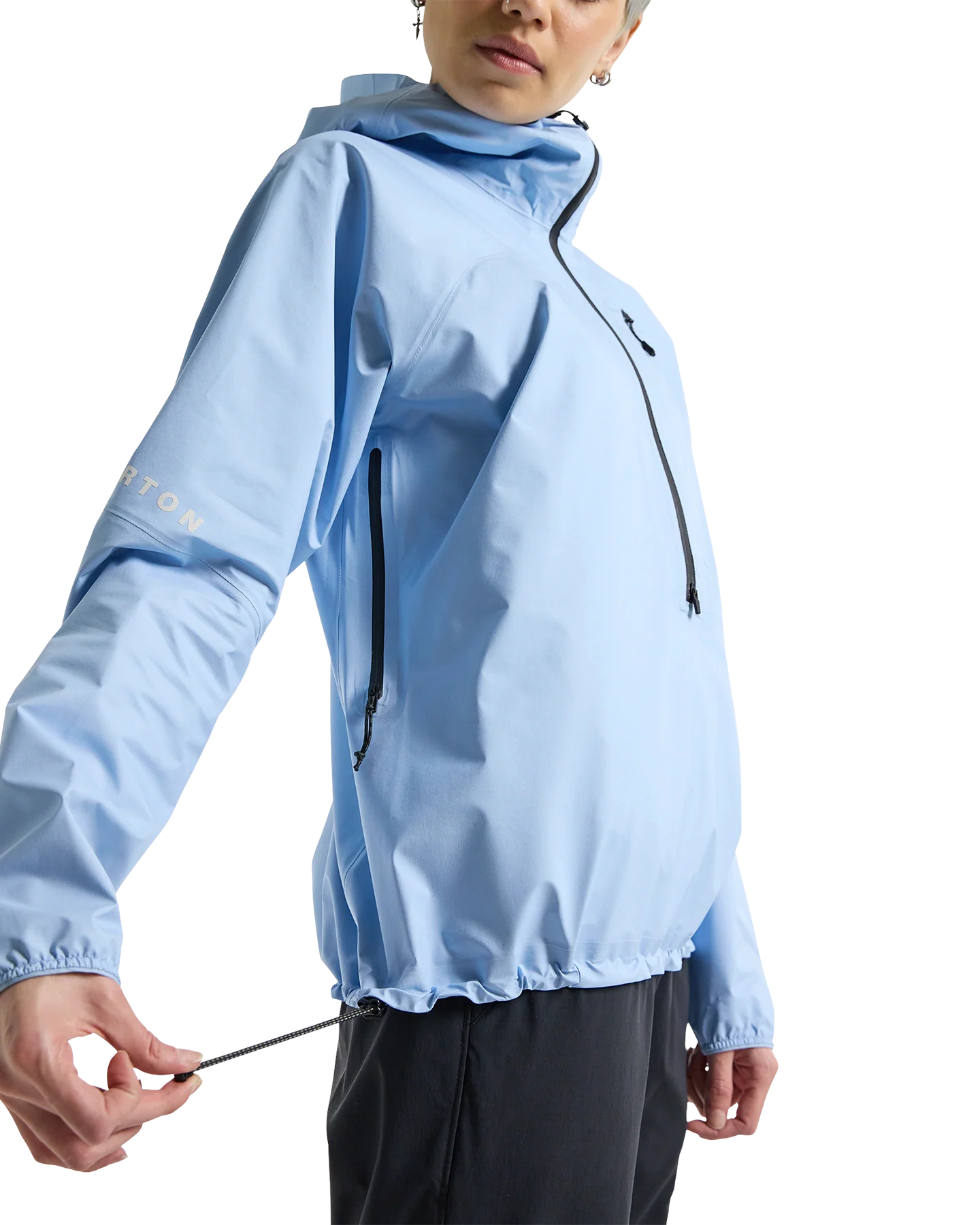 Burton Women's [ak]® GORE-TEX® 3L Minimalist Anorak Rain Jacket - Moonrise - Image 8