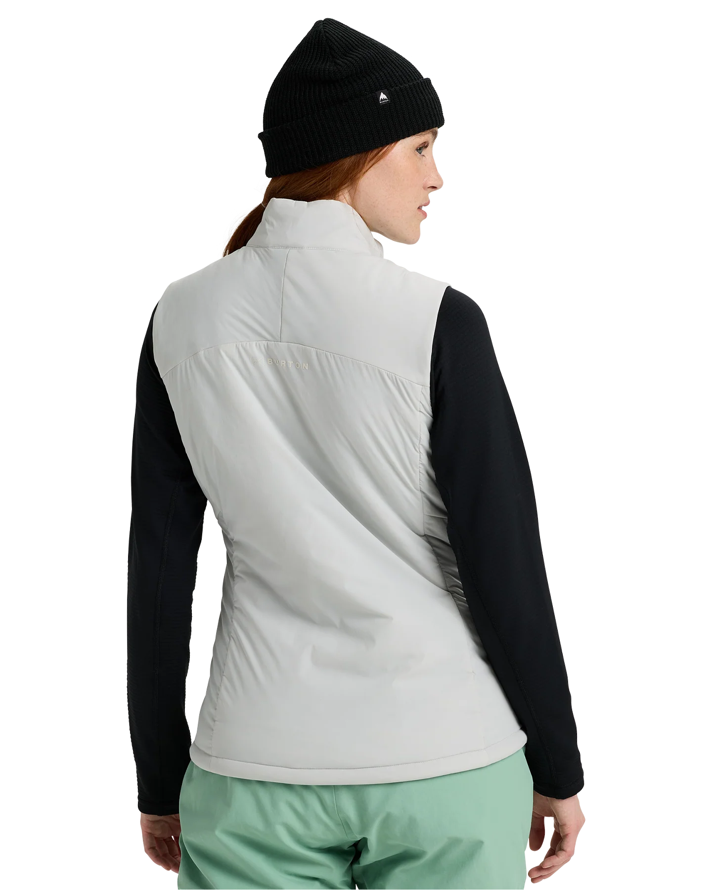 Burton Women's [ak]® Helium Stretch Insulated Vest - Gray Cloud - Image 4