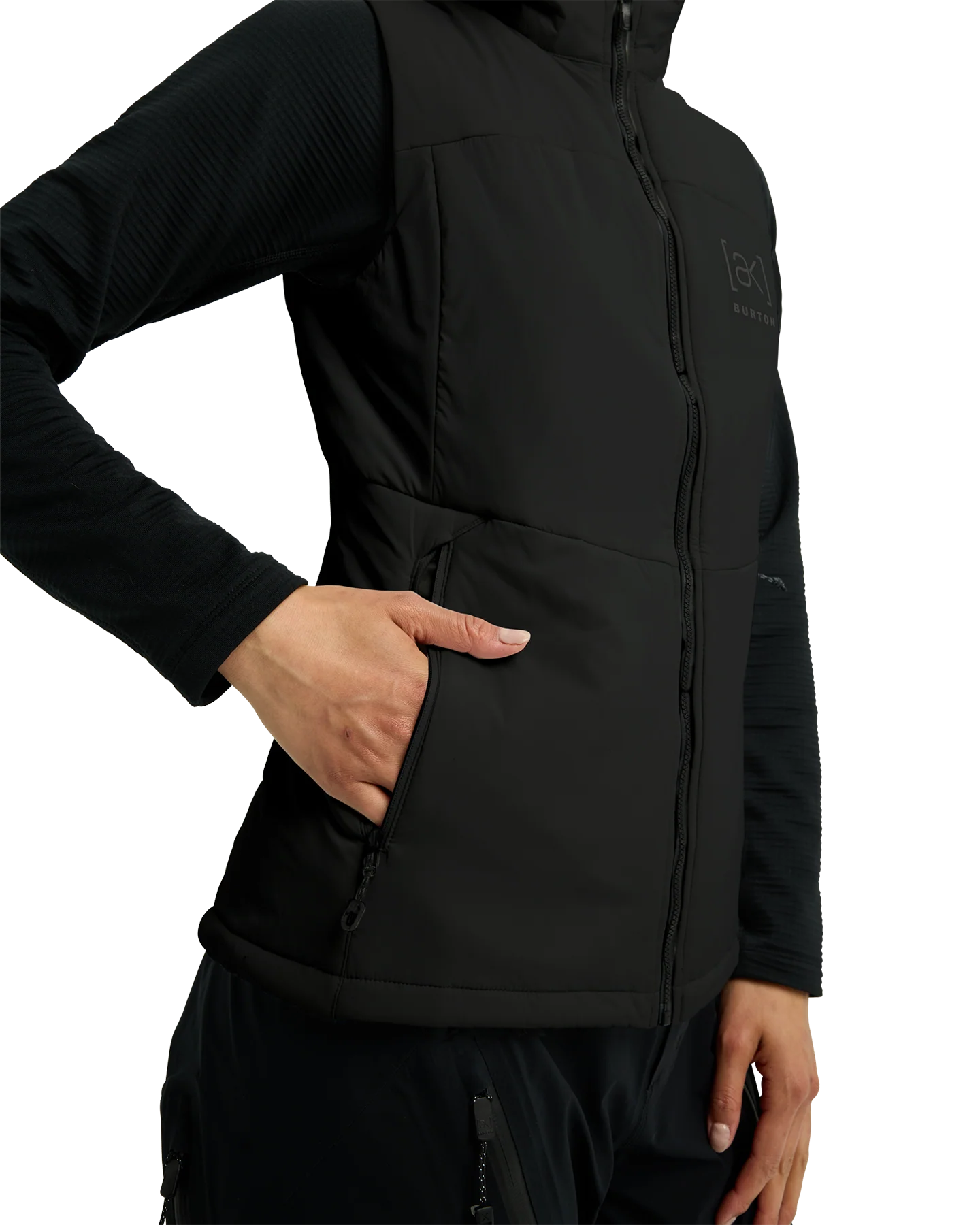 Burton Women's [ak]® Helium Stretch Insulated Vest - True Black - Image 5