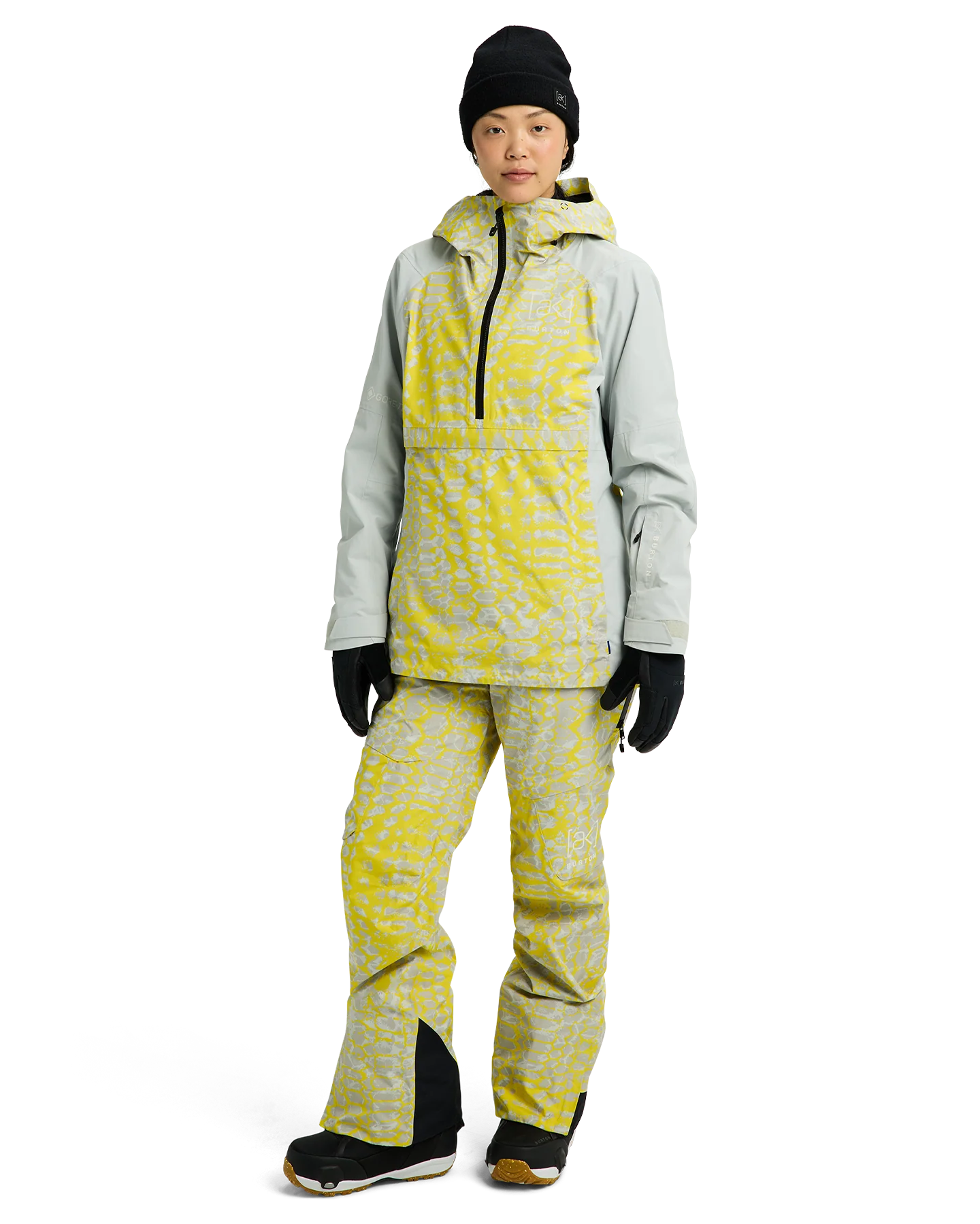 Burton Women's [ak]® Kimmy GORE-TEX® 2L Snow Anorak - Atomic Shatter/Gray Cloud - Image 2