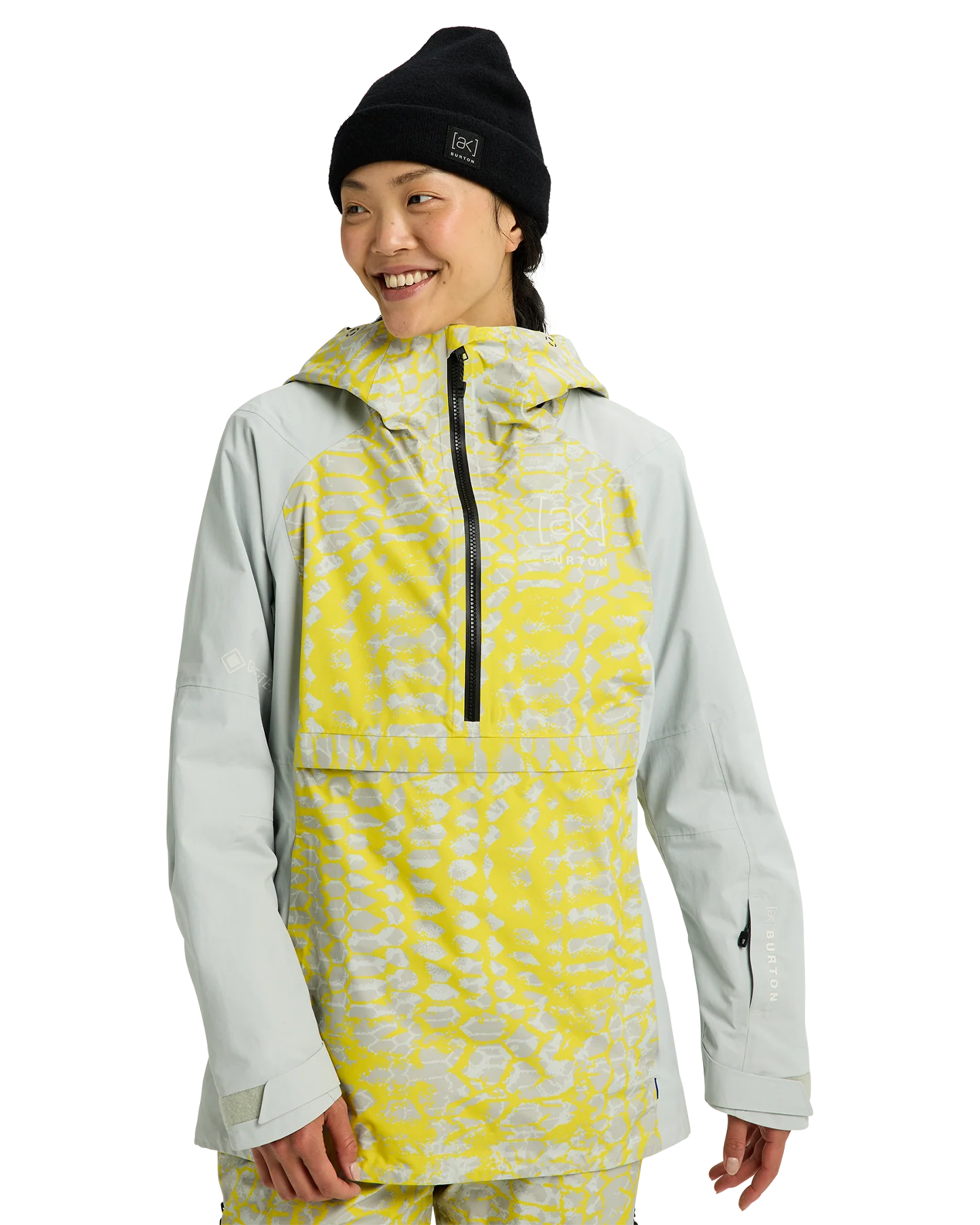 Burton Women's [ak]® Kimmy GORE-TEX® 2L Snow Anorak - Atomic Shatter/Gray Cloud - Image 4