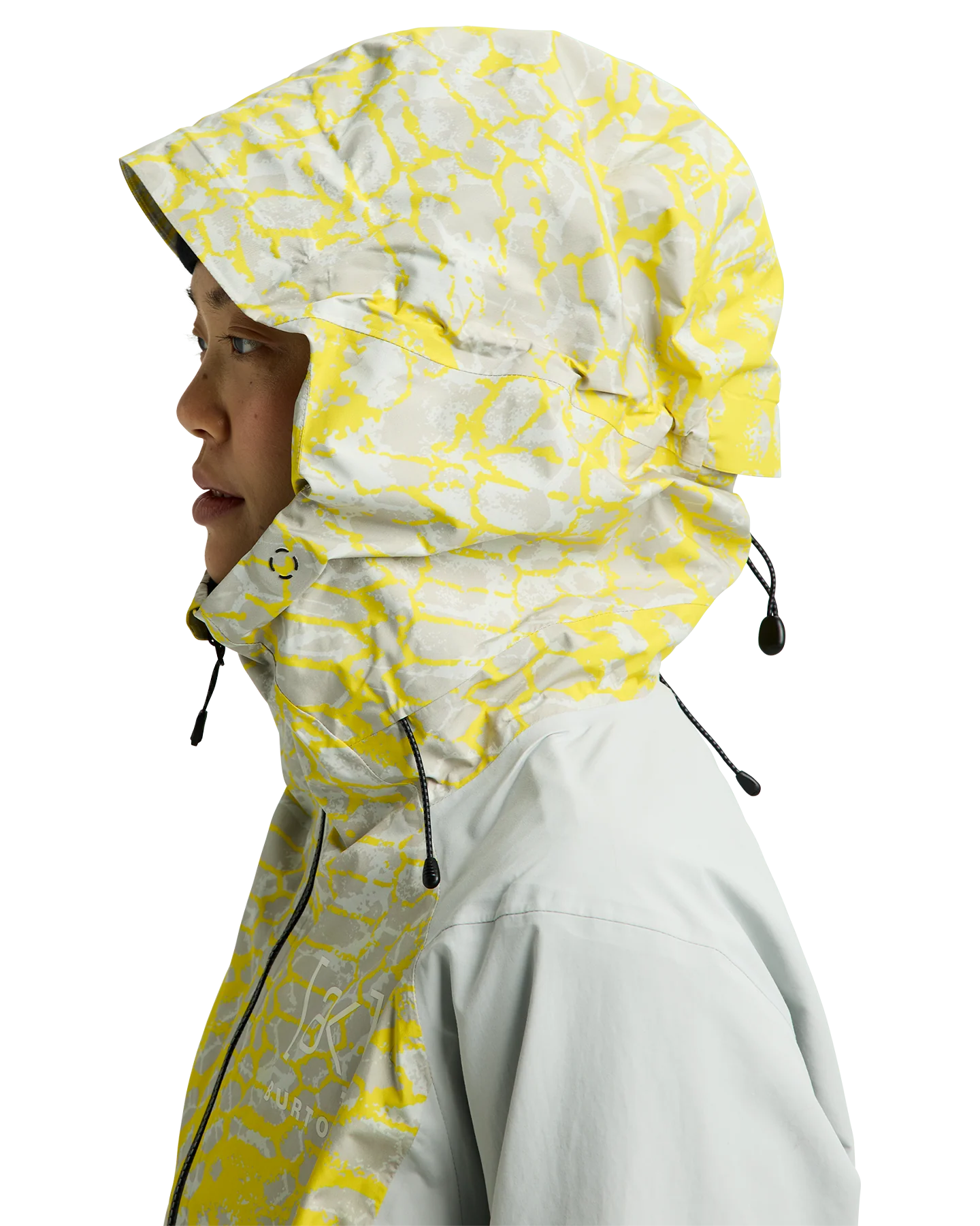 Burton Women's [ak]® Kimmy GORE-TEX® 2L Snow Anorak - Atomic Shatter/Gray Cloud - Image 6