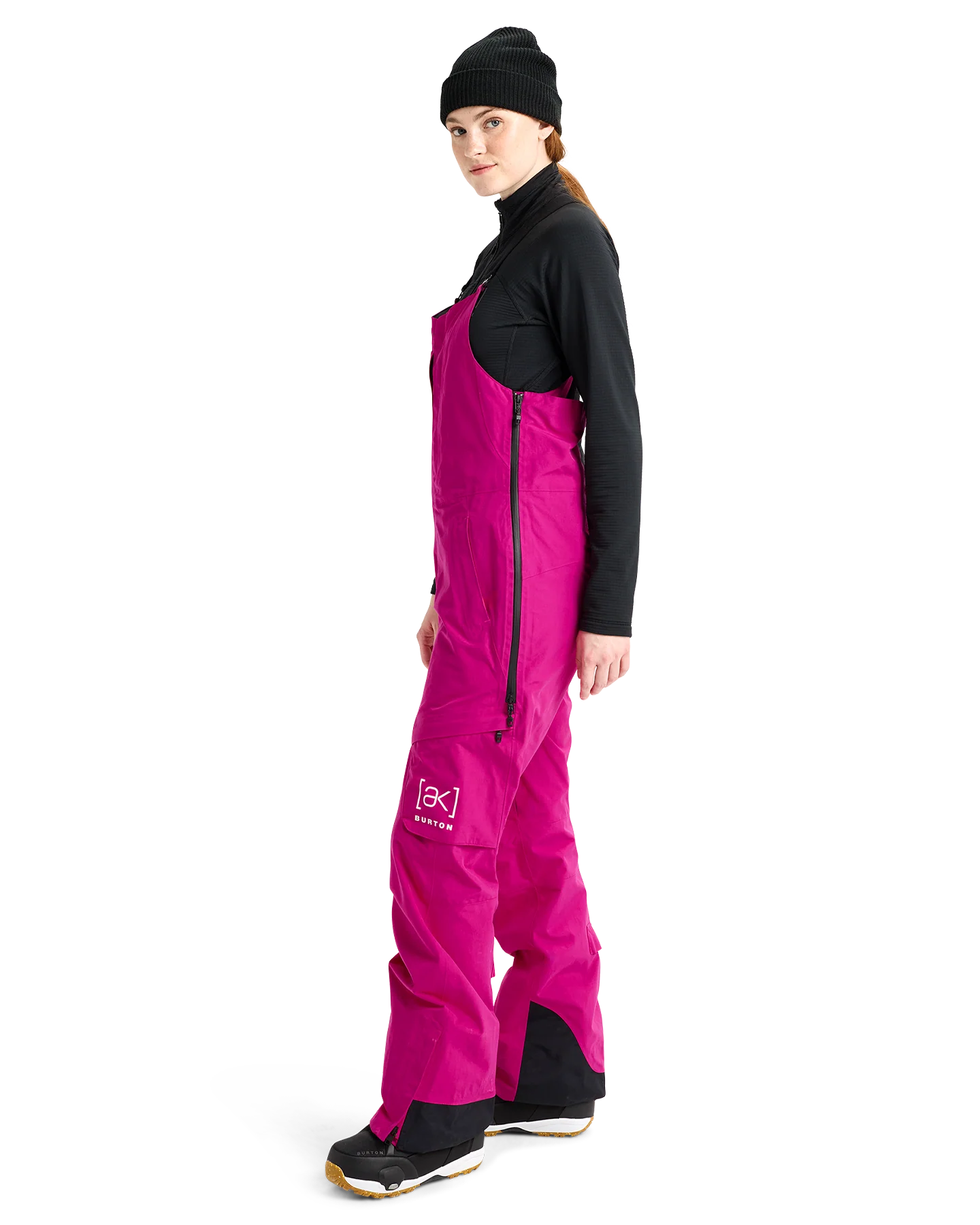 Burton Women's [ak]® Kimmy GORE-TEX® 2L Snow Bib Pants - Very Berry - Image 3