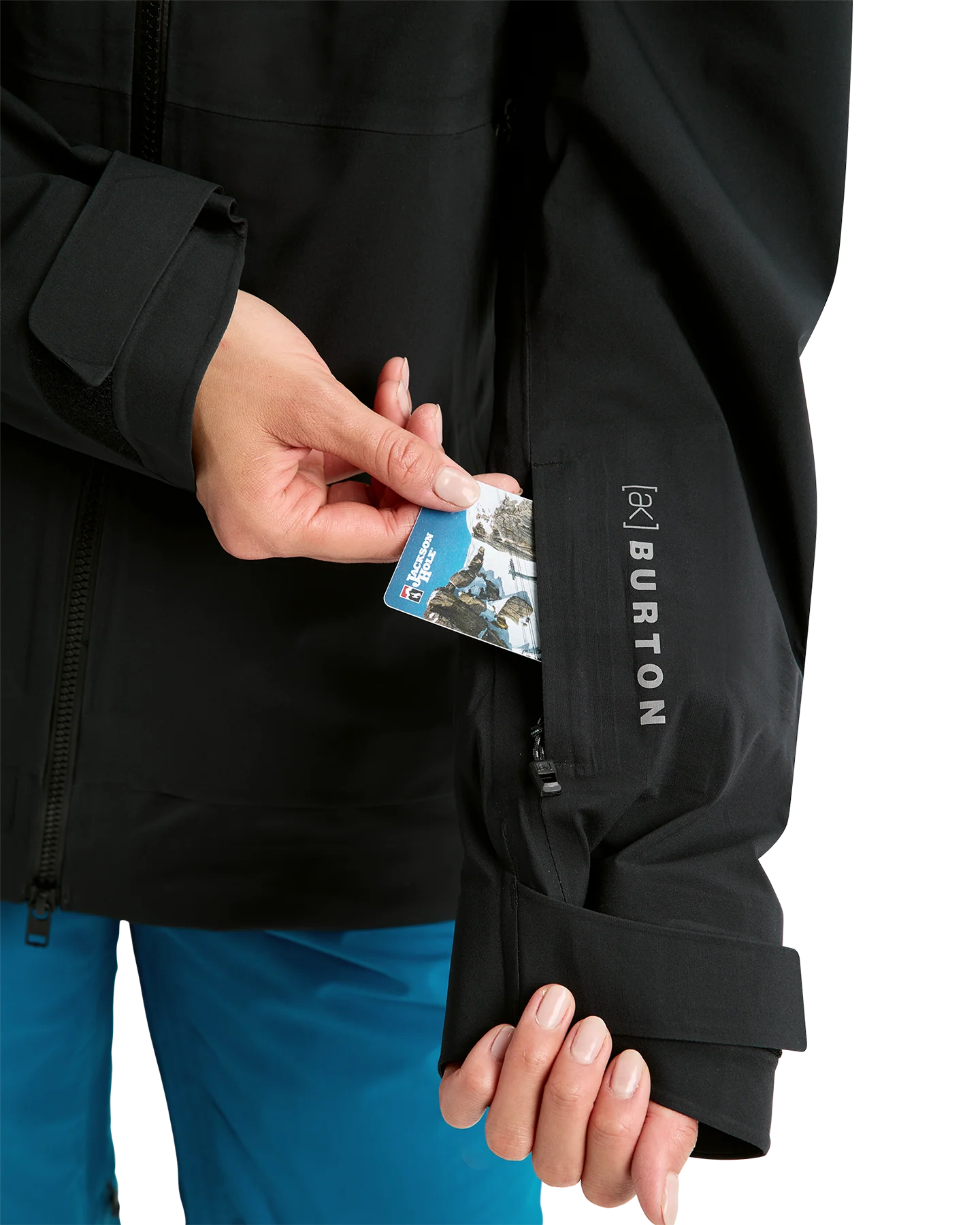 Burton Women's [ak]® Kimmy GORE-TEX® 3L Snow Jacket - True Black - Image 8