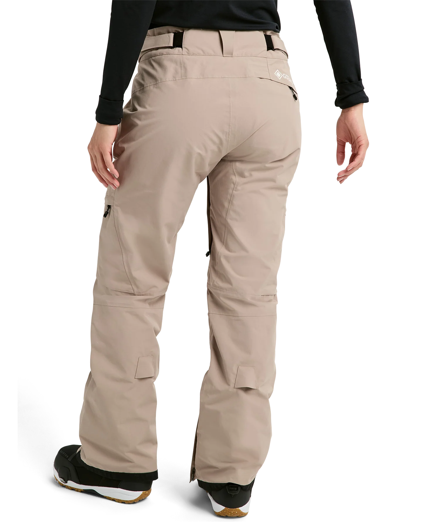 Burton Women's [ak]® Summit GORE-TEX® 2L Insulated Snow Pants - Summit Taupe - Image 4