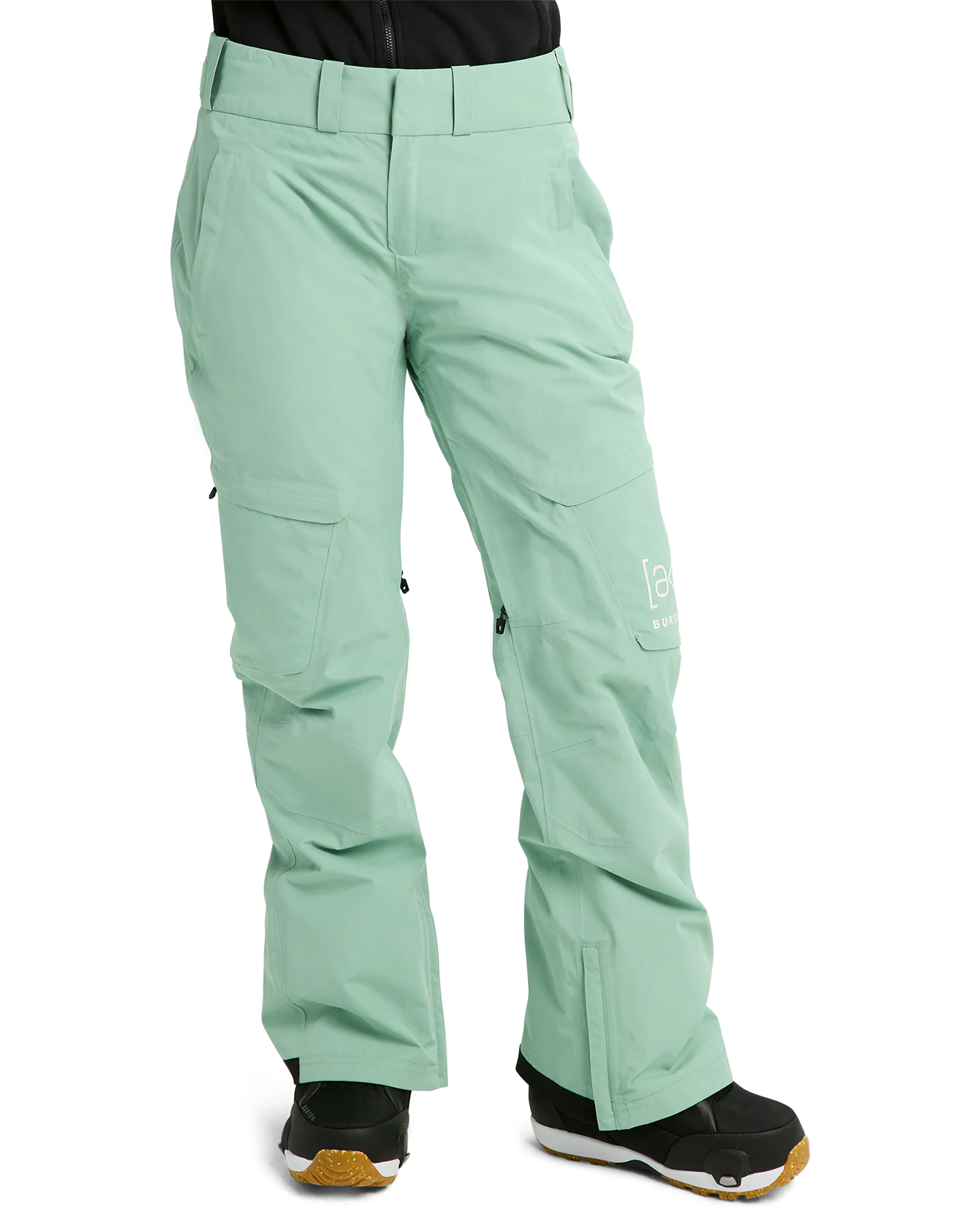 Burton Women's [ak]® Summit Gore-Tex 2L Snow Pants - Soft Sage - Image 3