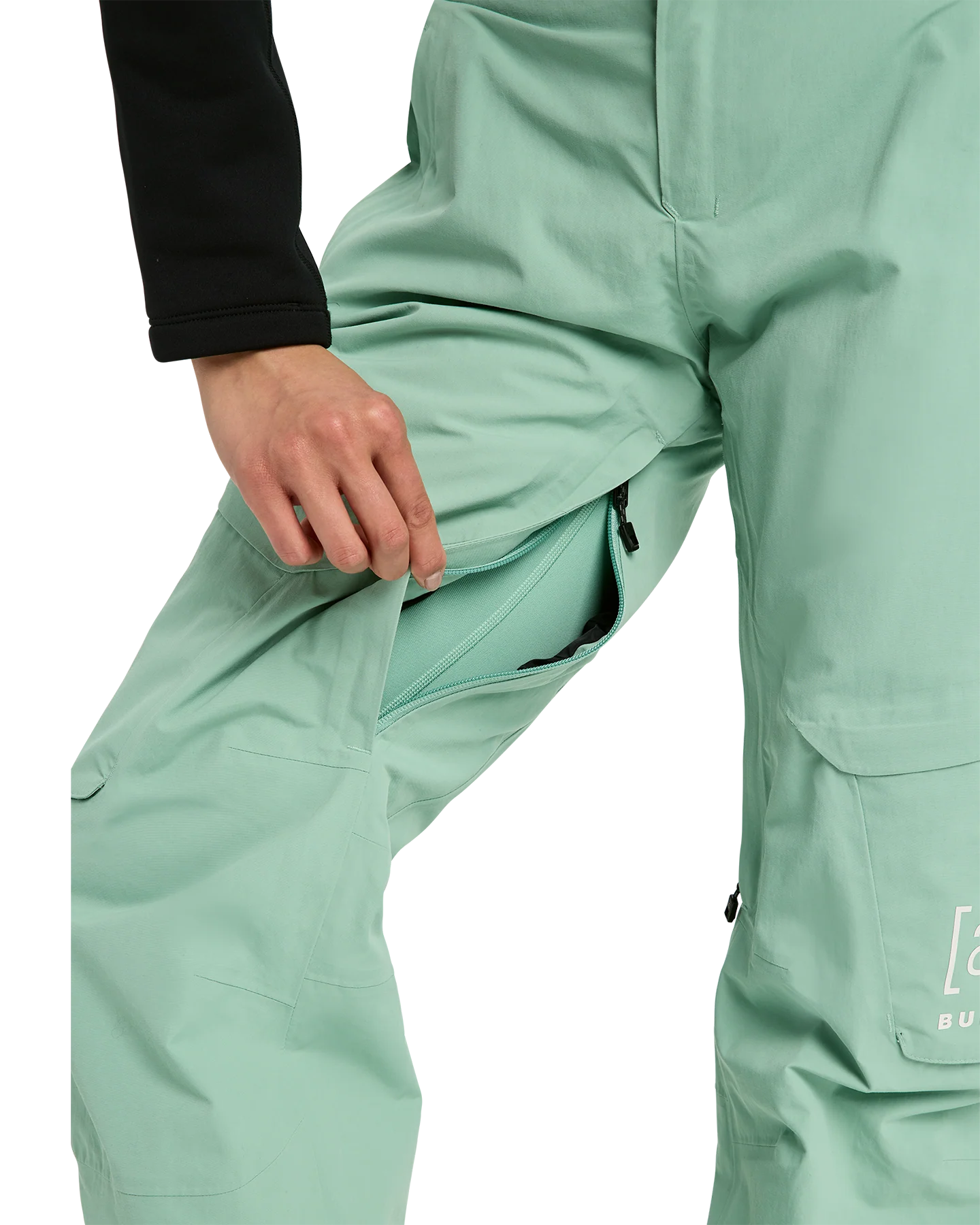 Burton Women's [ak]® Summit Gore-Tex 2L Snow Pants - Soft Sage - Image 6
