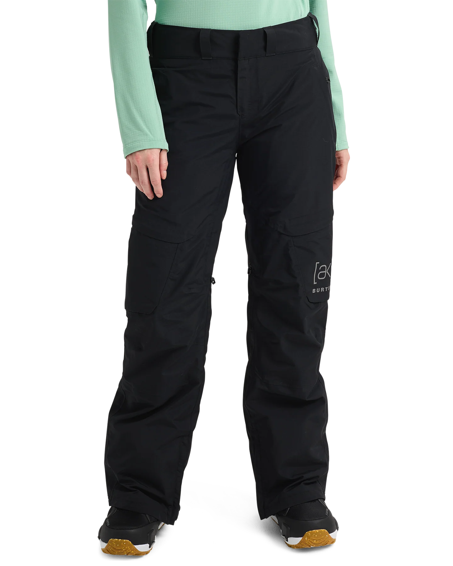 Burton Women's [ak]® Summit Gore-Tex Insulated 2L Snow Pants - True Black - Image 2