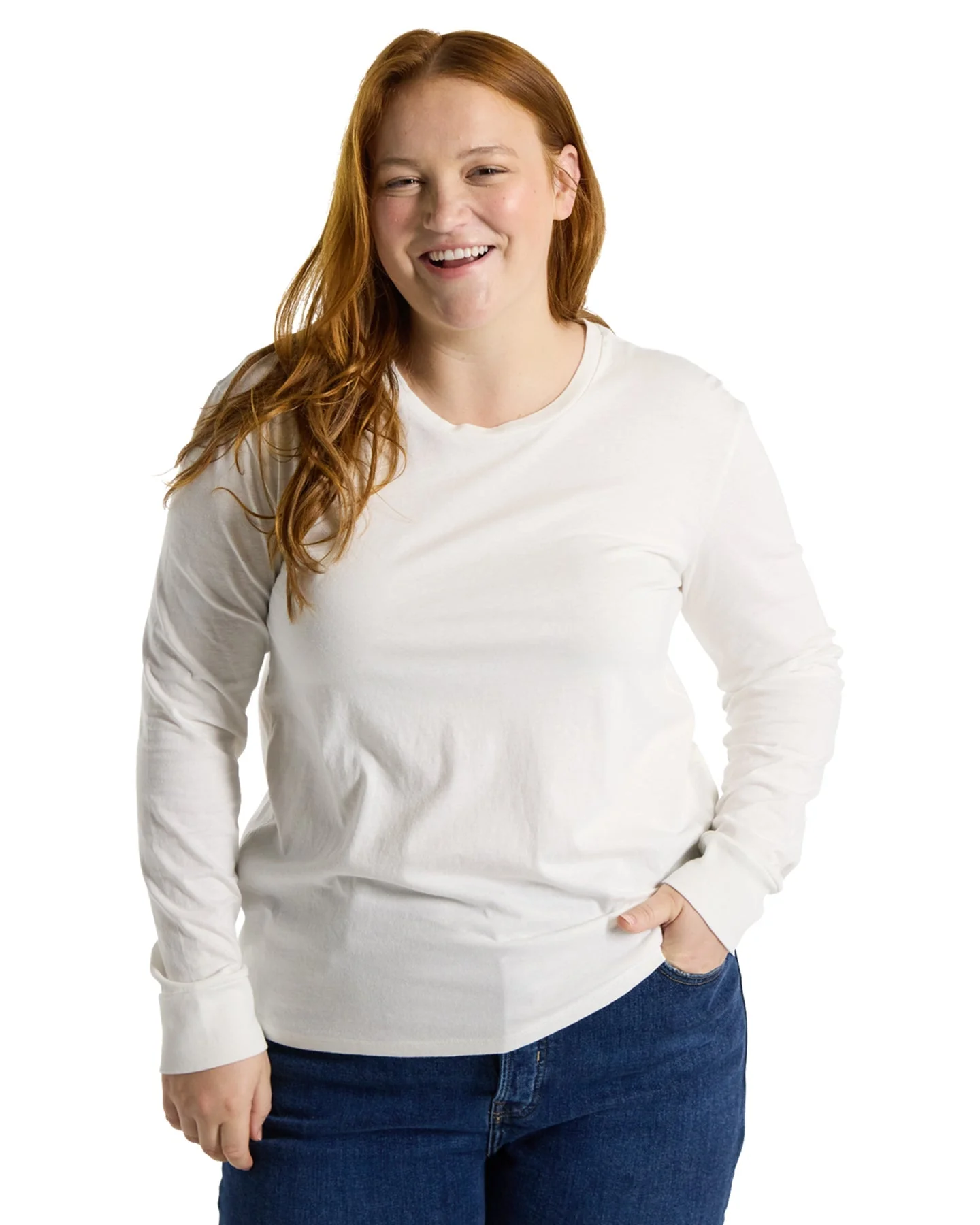 Burton Women's Classic Long Sleeve T-Shirt - Stout White - Image 5