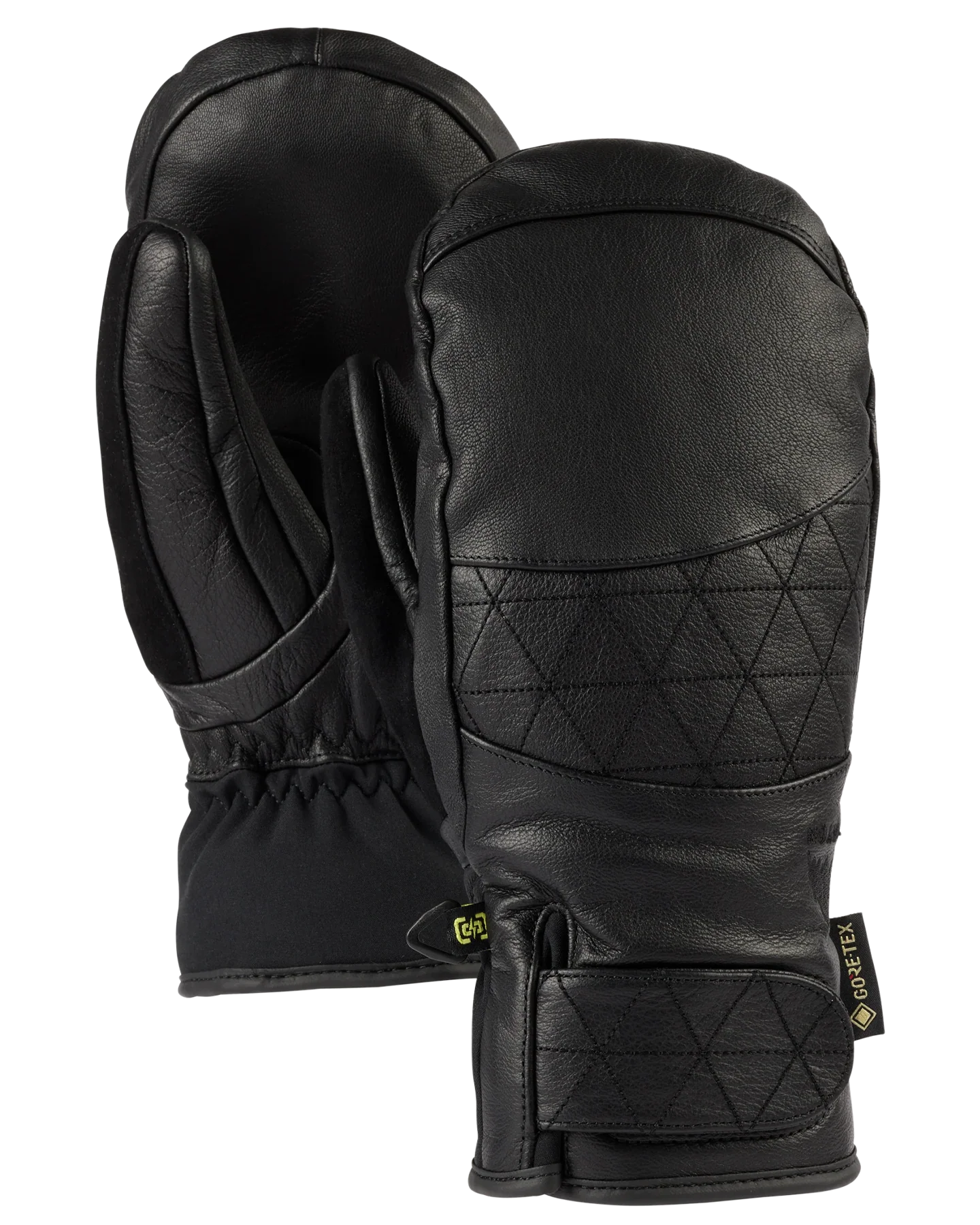 Burton Women's Gondy GORE-TEX® Leather Snow Mittens - True Black