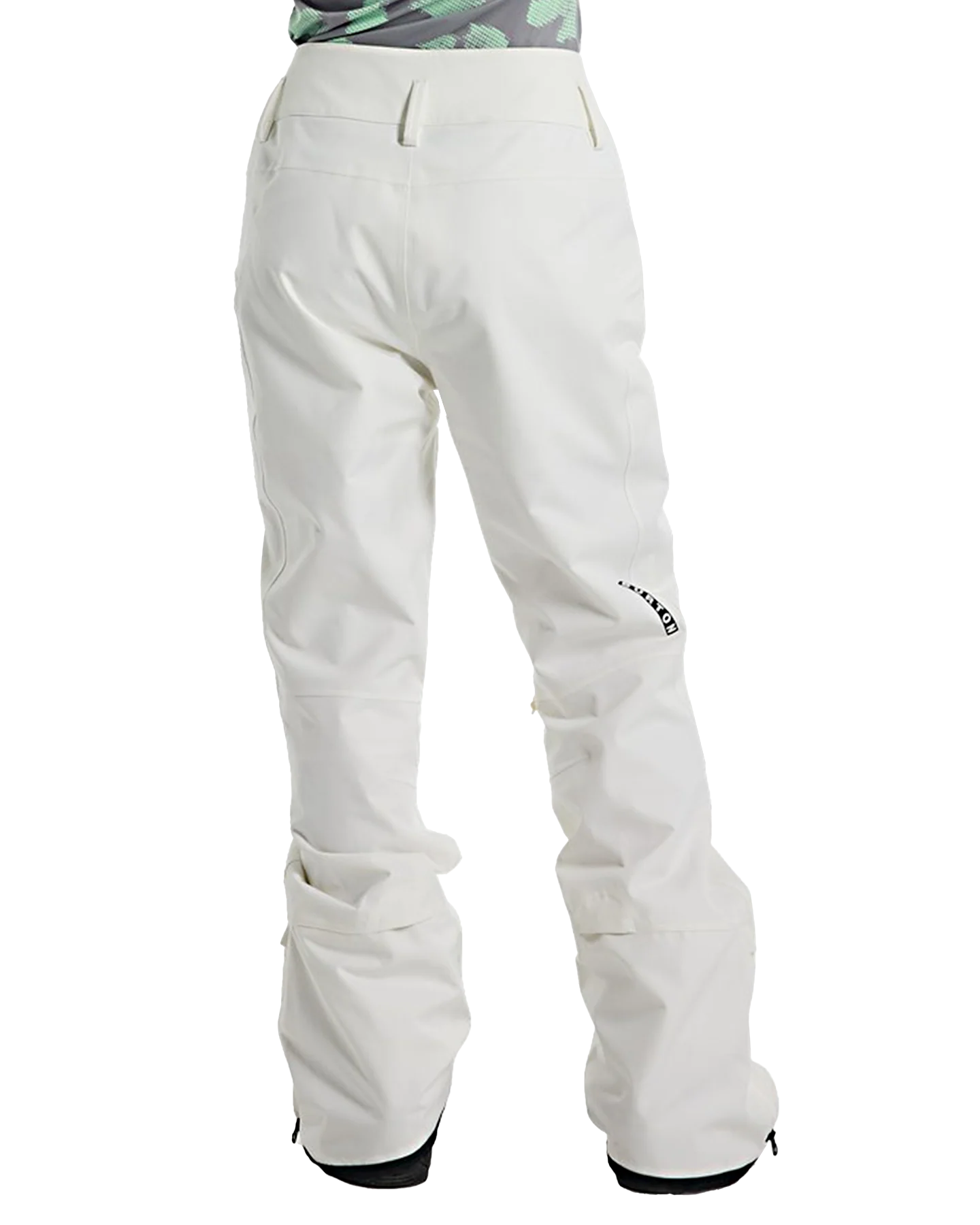 Burton Women's Marcy High Rise Stretch 2L Snow Pants - Stout White - Image 3