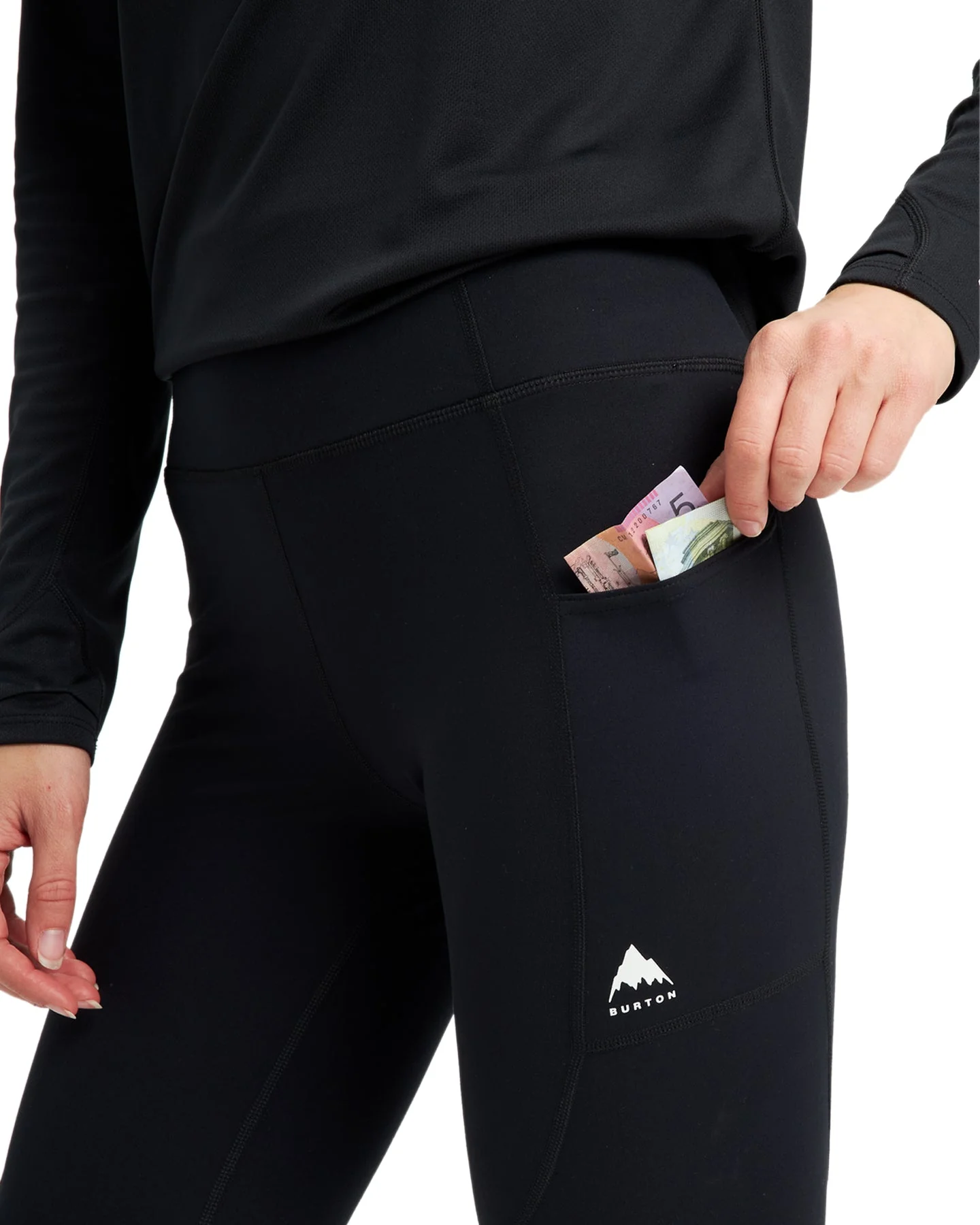 Burton Women's Multipath Pocket Leggings - True Black - Image 5
