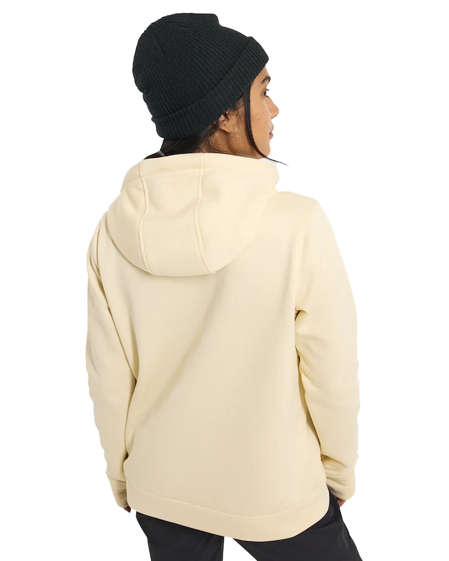 Burton Women's Oak Pullover Hoodie - Crème Brulee Heather - Image 3