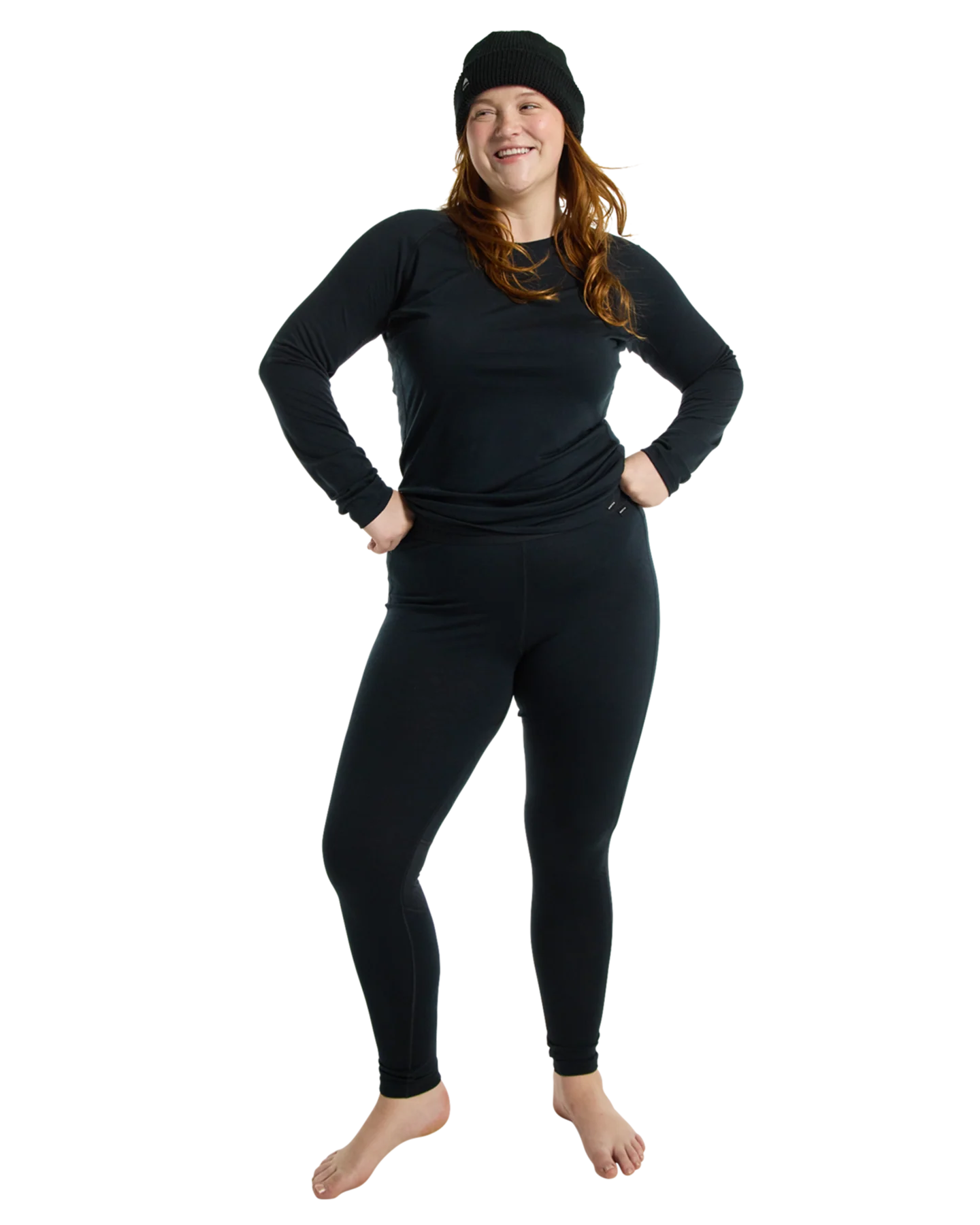 Burton Women's Phayse Merino Base Layer Pants - True Black - Image 4