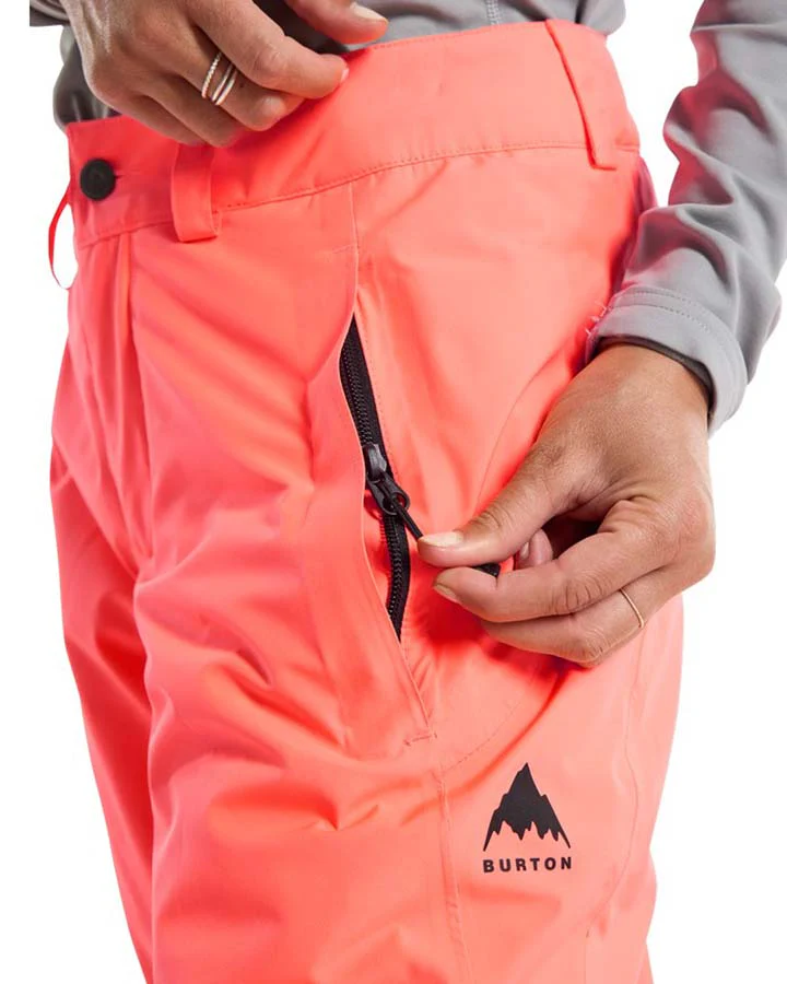 Burton Women's Powline GORE-TEX® 2L Insulated Pants - Tetra Orange - Image 6