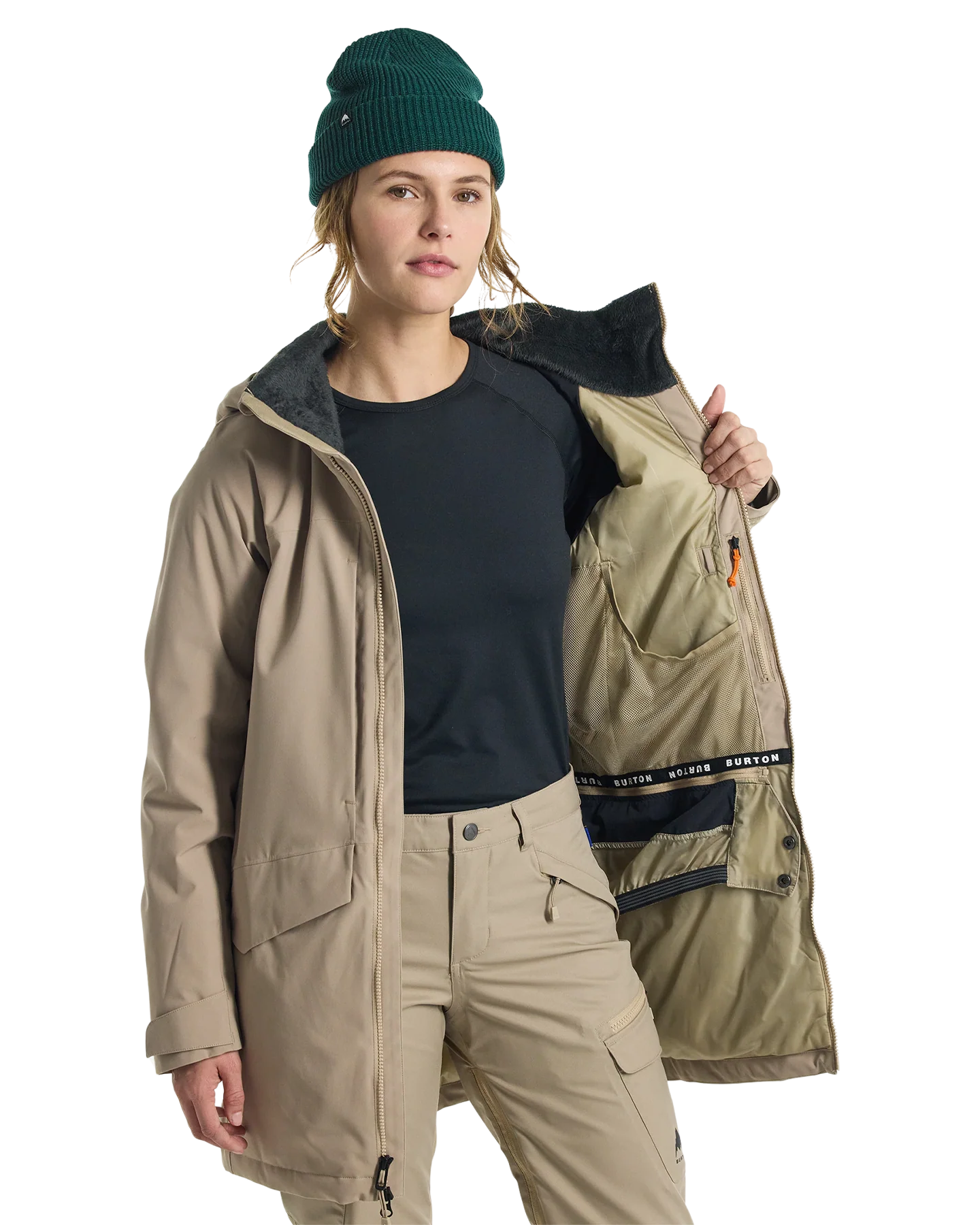 Burton Women's Prowess 2.0 2L Snow Jacket - Summit Taupe - Image 5