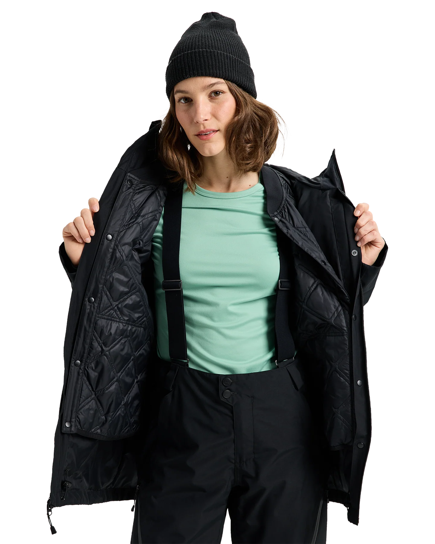 Burton Women's Reserve 2L 3-In-1 Snow Jacket - True Black - Image 3