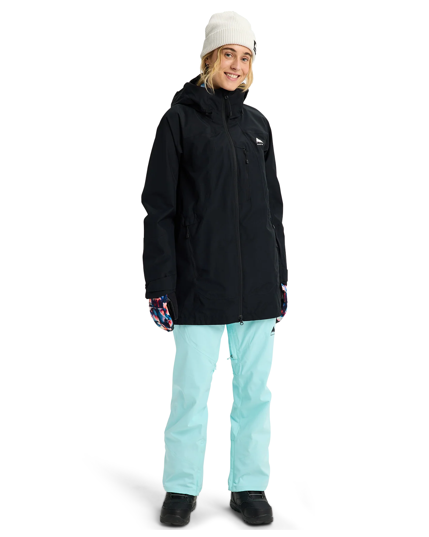 Burton Women's Reserve 2L Insulated Snow Jacket - True Black - Image 3