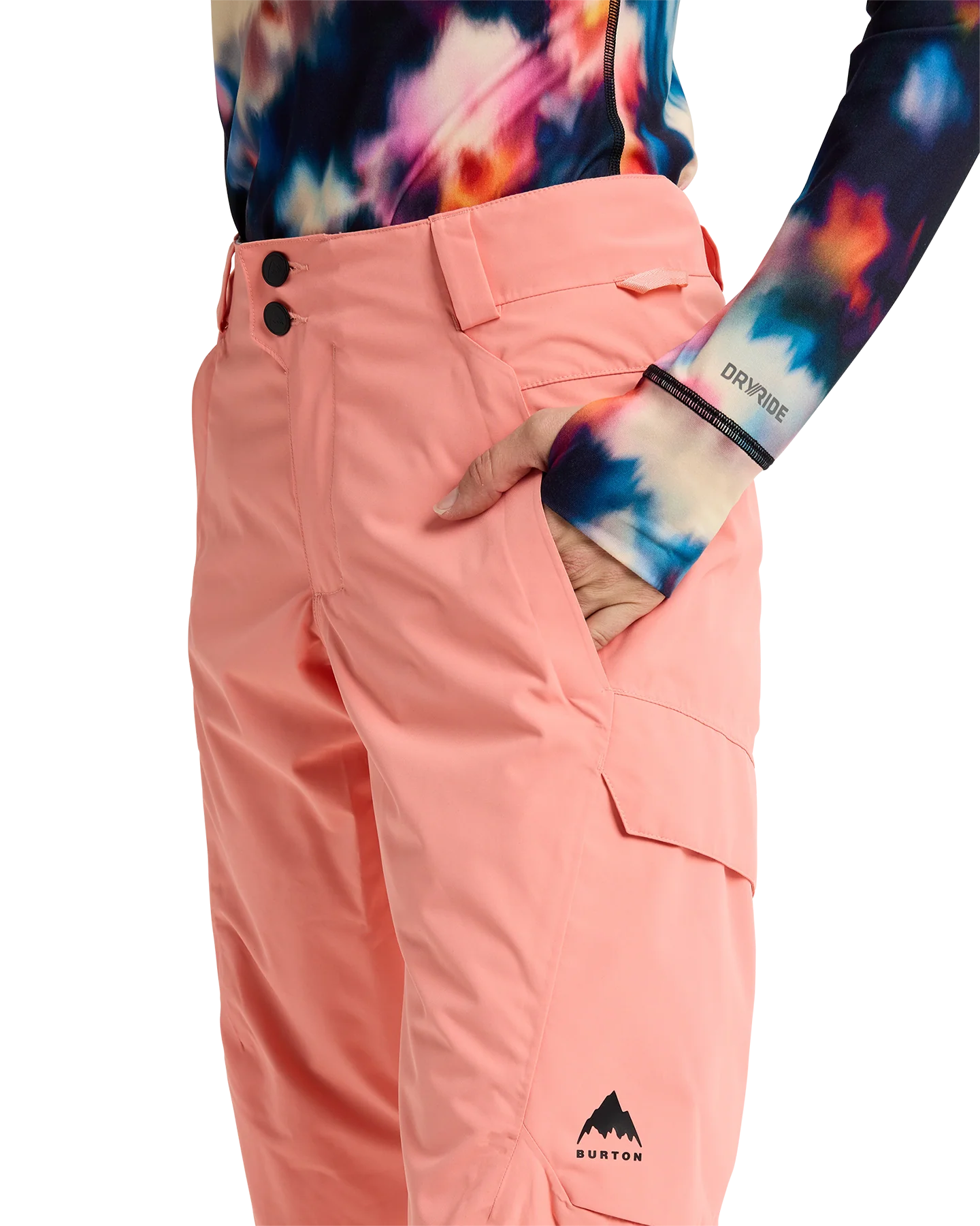 Burton Women's Reserve 2L Insulated Snow Pants - Sunrise Coral - Image 6