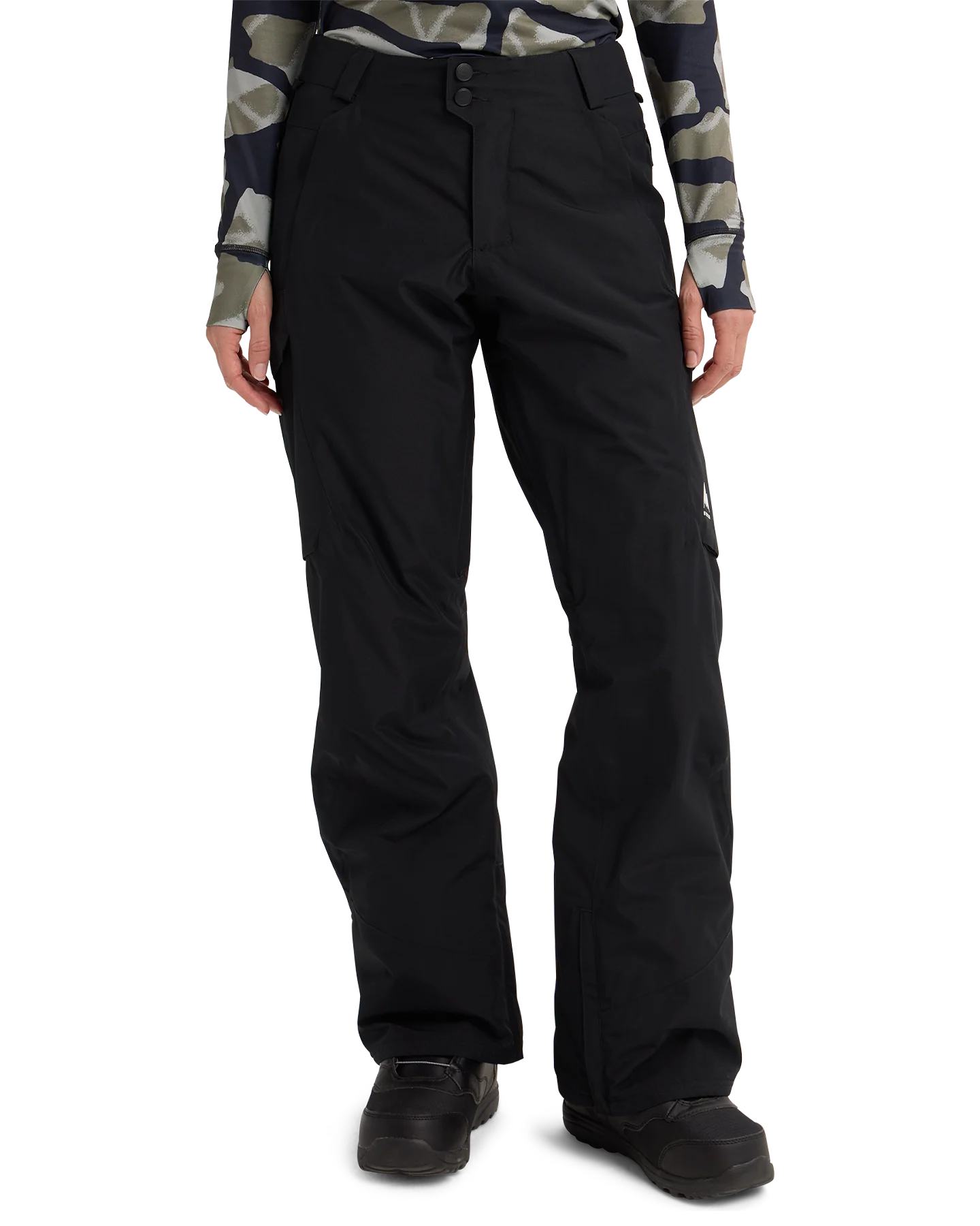 Burton Women's Reserve 2L Insulated Snow Pants - True Black - Image 3