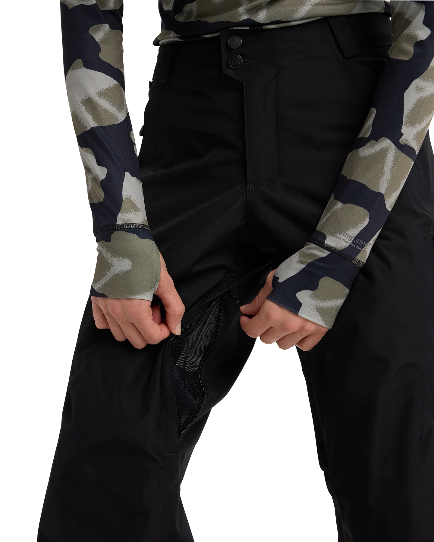 Burton Women's Reserve 2L Insulated Snow Pants - True Black - Image 7