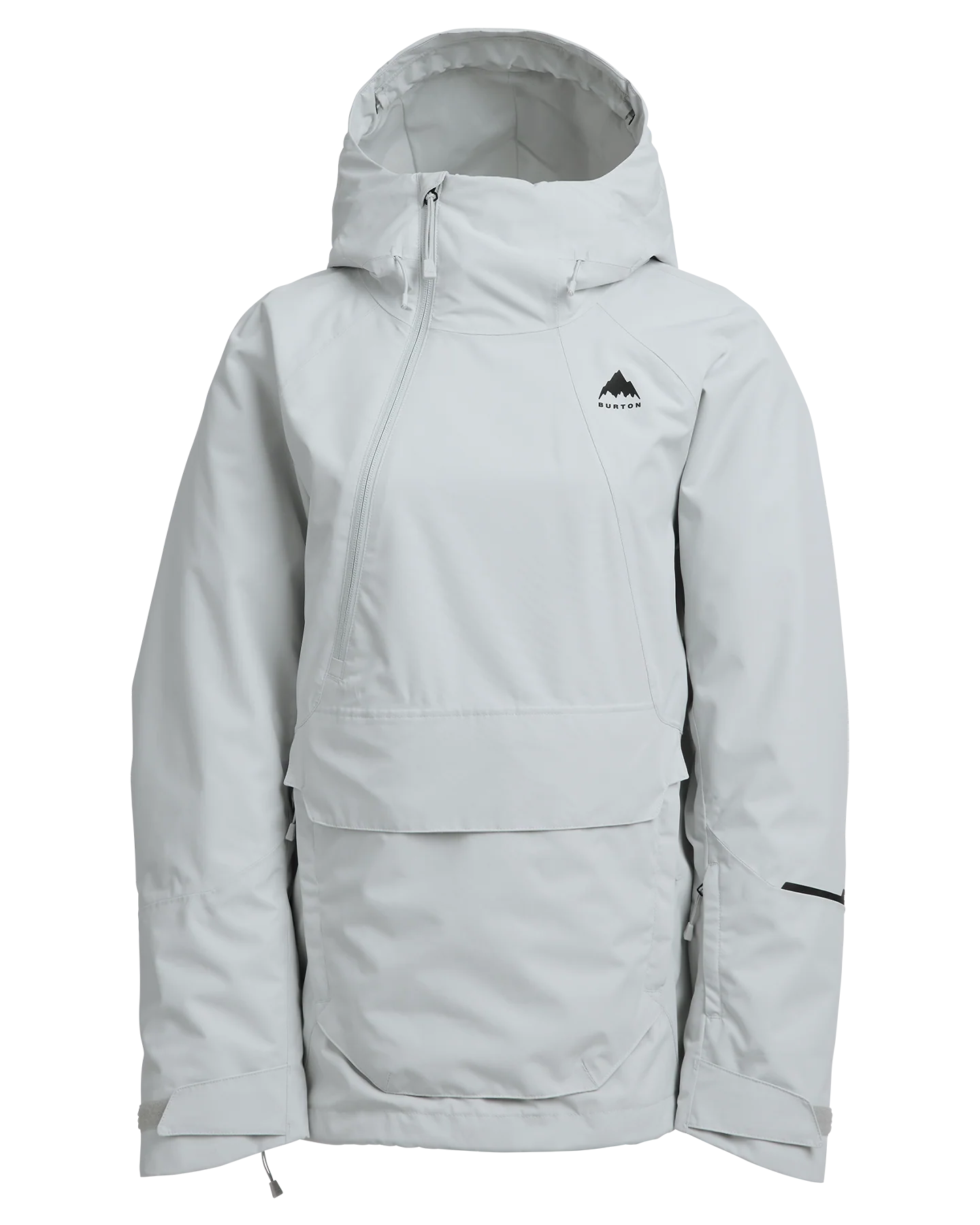 Burton Women's Reserve 2L Relaxed Snow Anorak - Gray Cloud