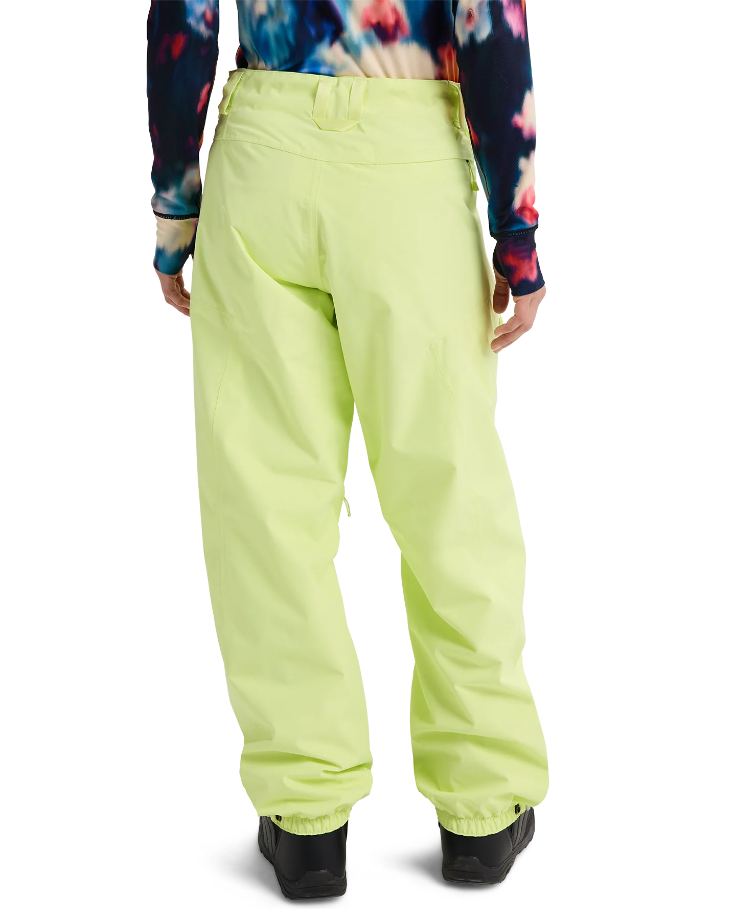 Burton Women's Reserve 2L Relaxed Snow Pants - Glow Yellow Green - Image 5