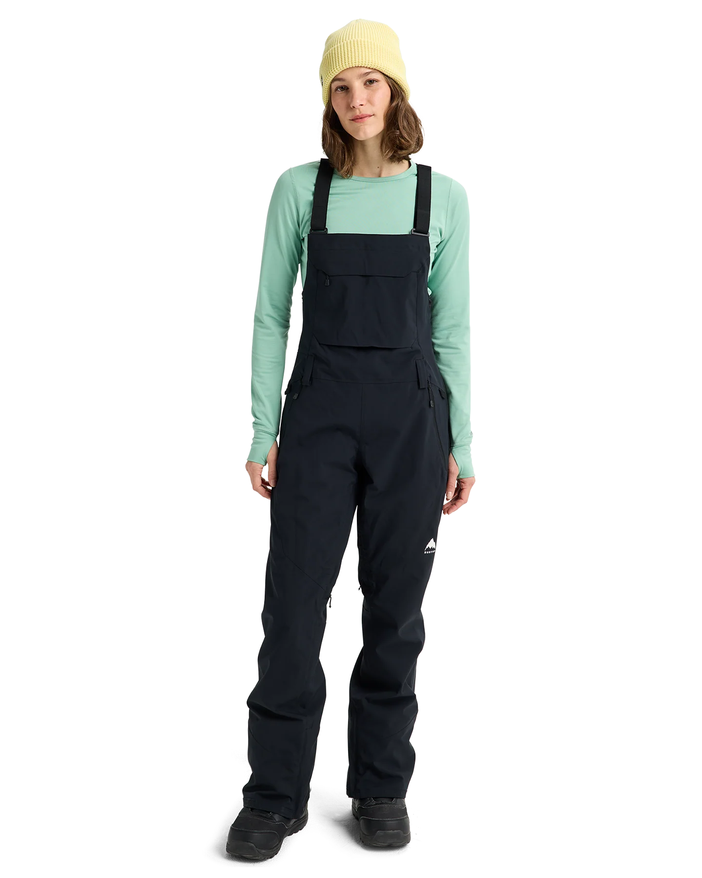 Burton Women's Reserve 2L Stretch Snow Bib Pants - True Black - Image 3
