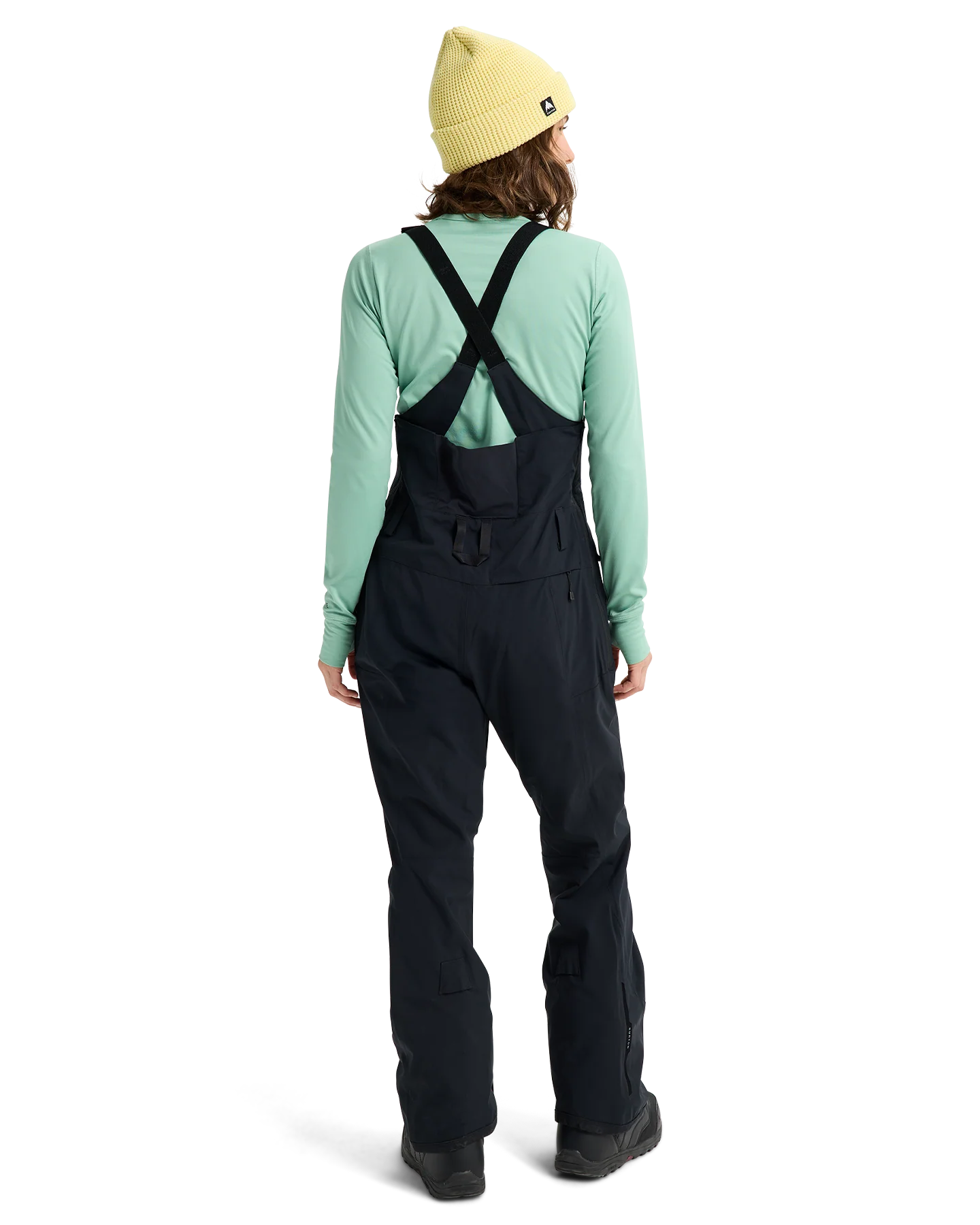 Burton Women's Reserve 2L Stretch Snow Bib Pants - True Black - Image 4