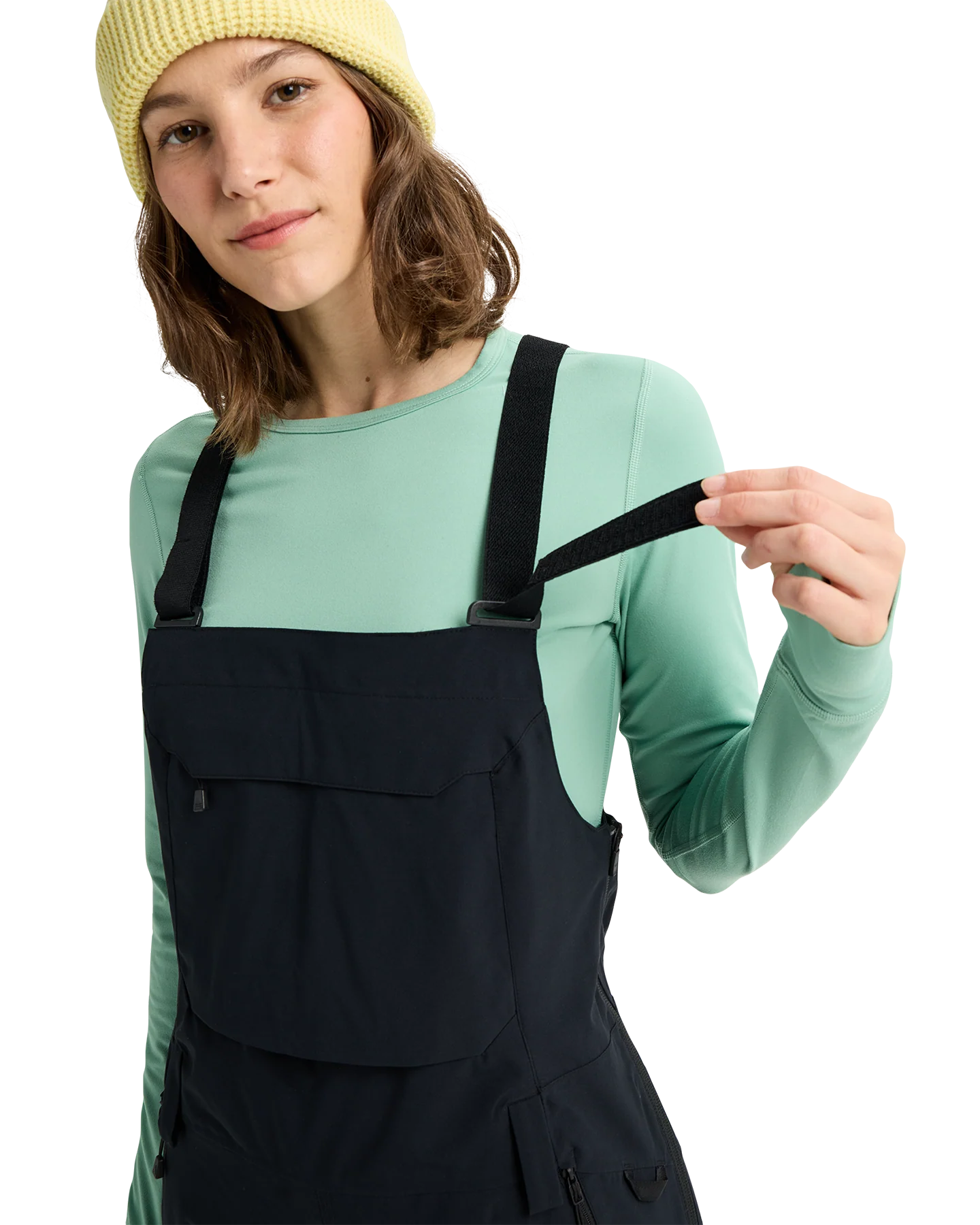 Burton Women's Reserve 2L Stretch Snow Bib Pants - True Black - Image 5