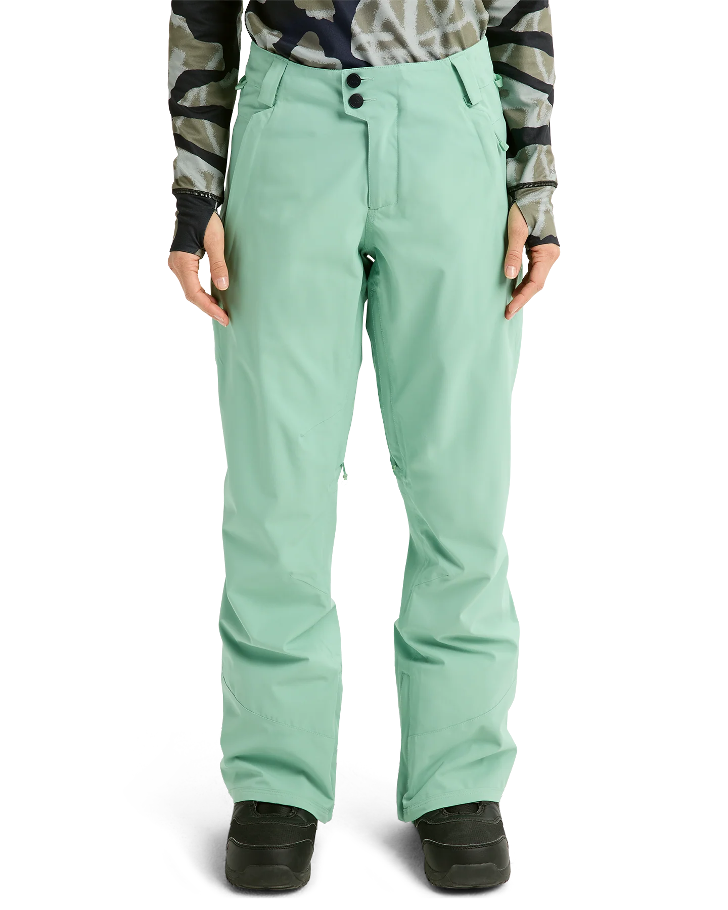 Burton Women's Reserve 2L Stretch Snow Pants - Soft Sage - Image 3